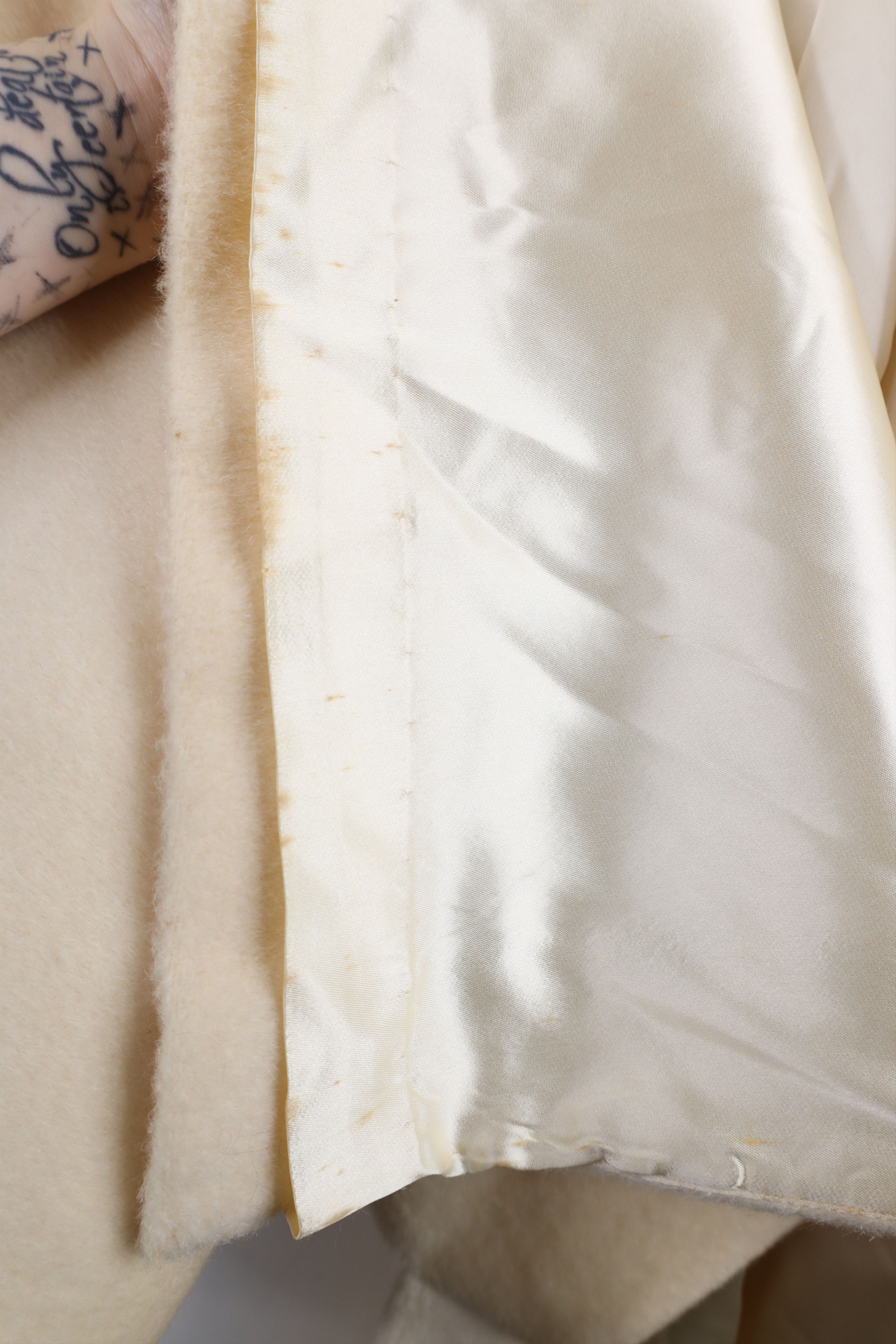 Pendleton × Vintage Vintage 70s Pendleton Wool Trench Coat Jacket Cream USA Size L / US 10 / IT 46 - 13 Thumbnail