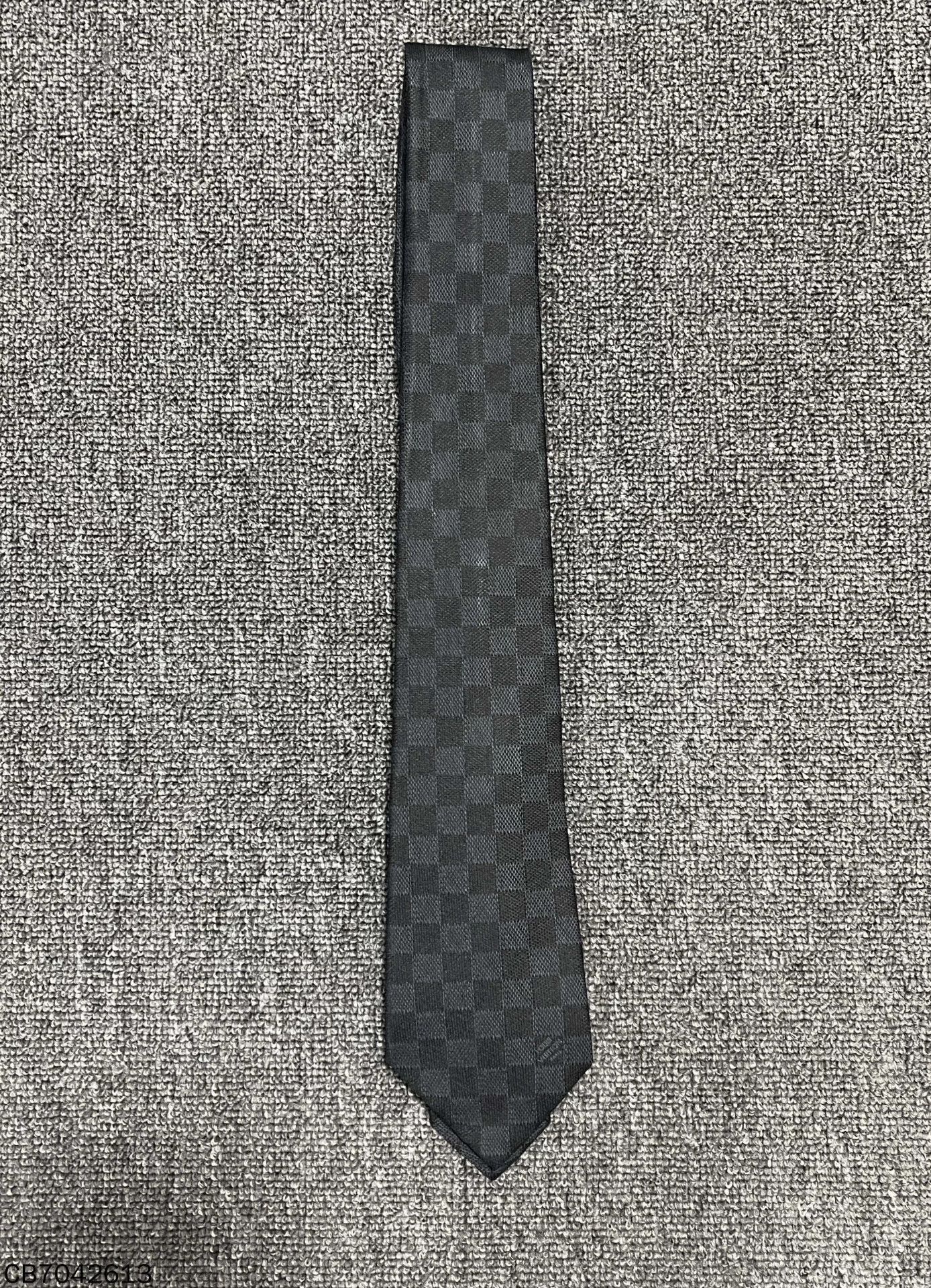 Louis Vuitton LV 99 new silk black tie Size ONE SIZE - 3 Thumbnail