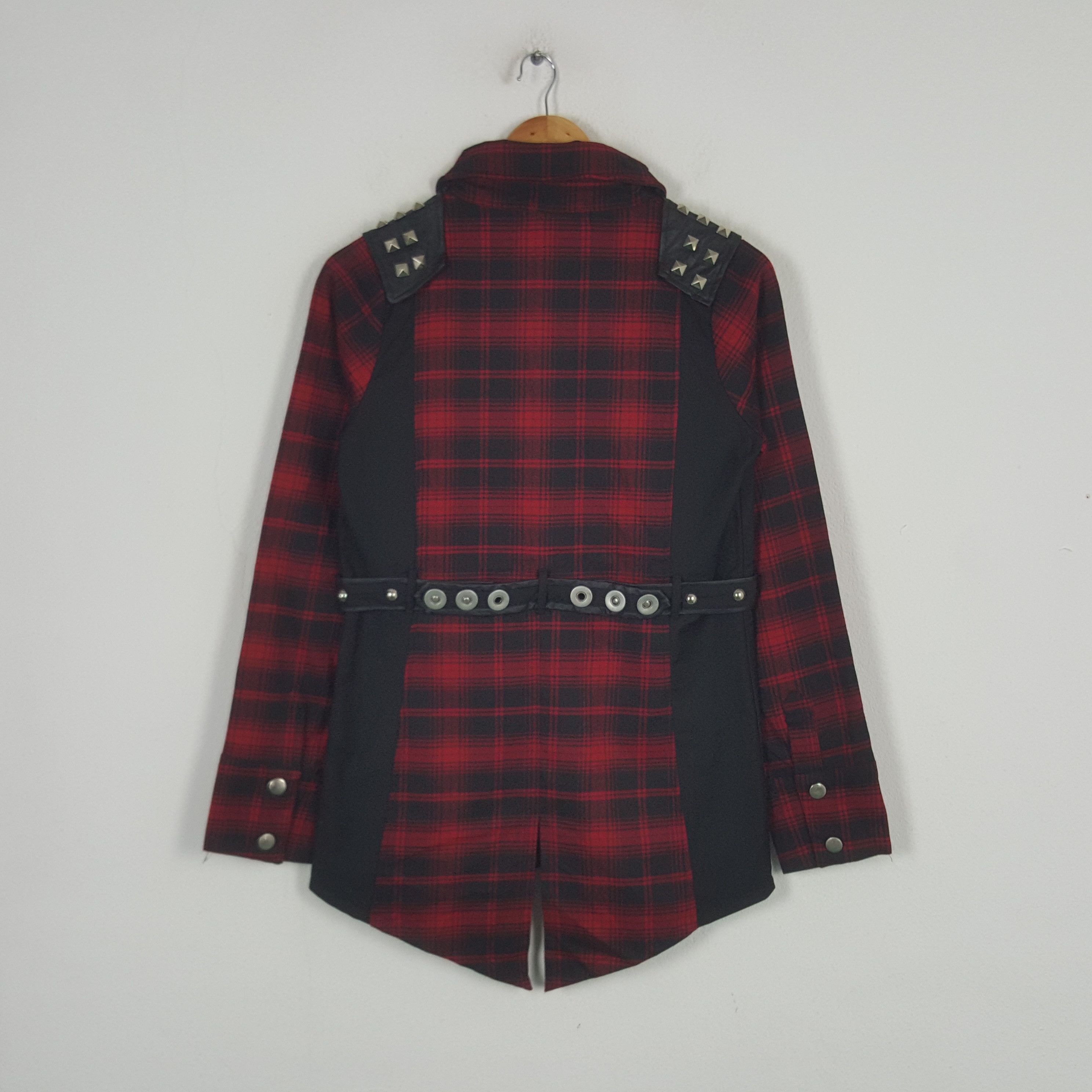 If Six Was Nine × Japanese Brand × Vintage Vintage Sexpot Revenge Punk Style Button Up Jacket C287N26 Size US XS / EU 42 / 0 - 3 Thumbnail