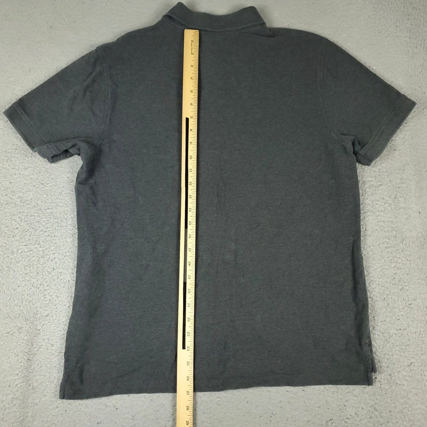 Brooks Brothers Brooks Brothers Polo Shirt Mens Size Large Gray Slim Fit Casual Short Sleeve Size US L / EU 52-54 / 3 - 3 Thumbnail