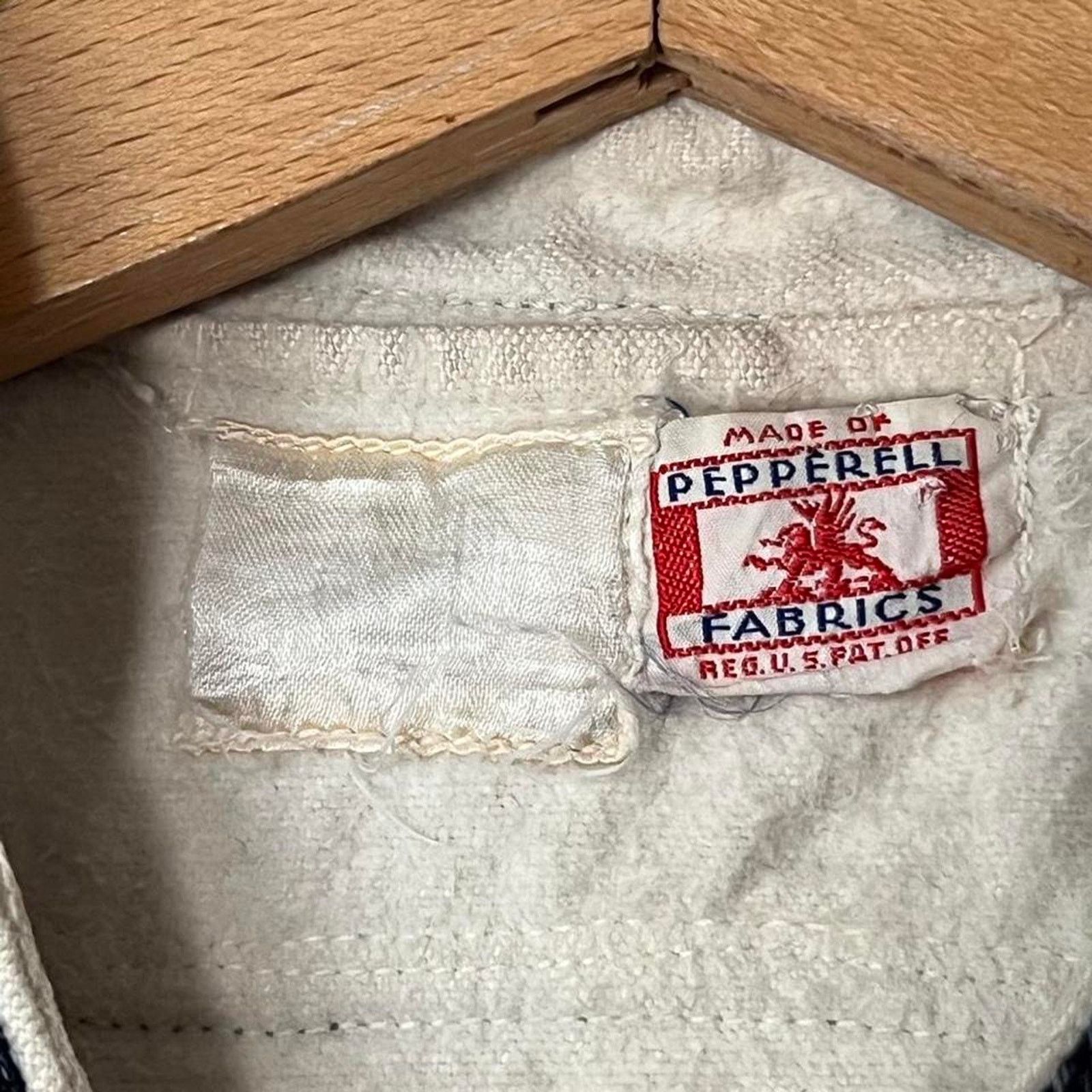 Vintage 1940s Inderrieden Foods Baseball Jersey | Pepperell | Size M Size US M / EU 48-50 / 2 - 3 Thumbnail
