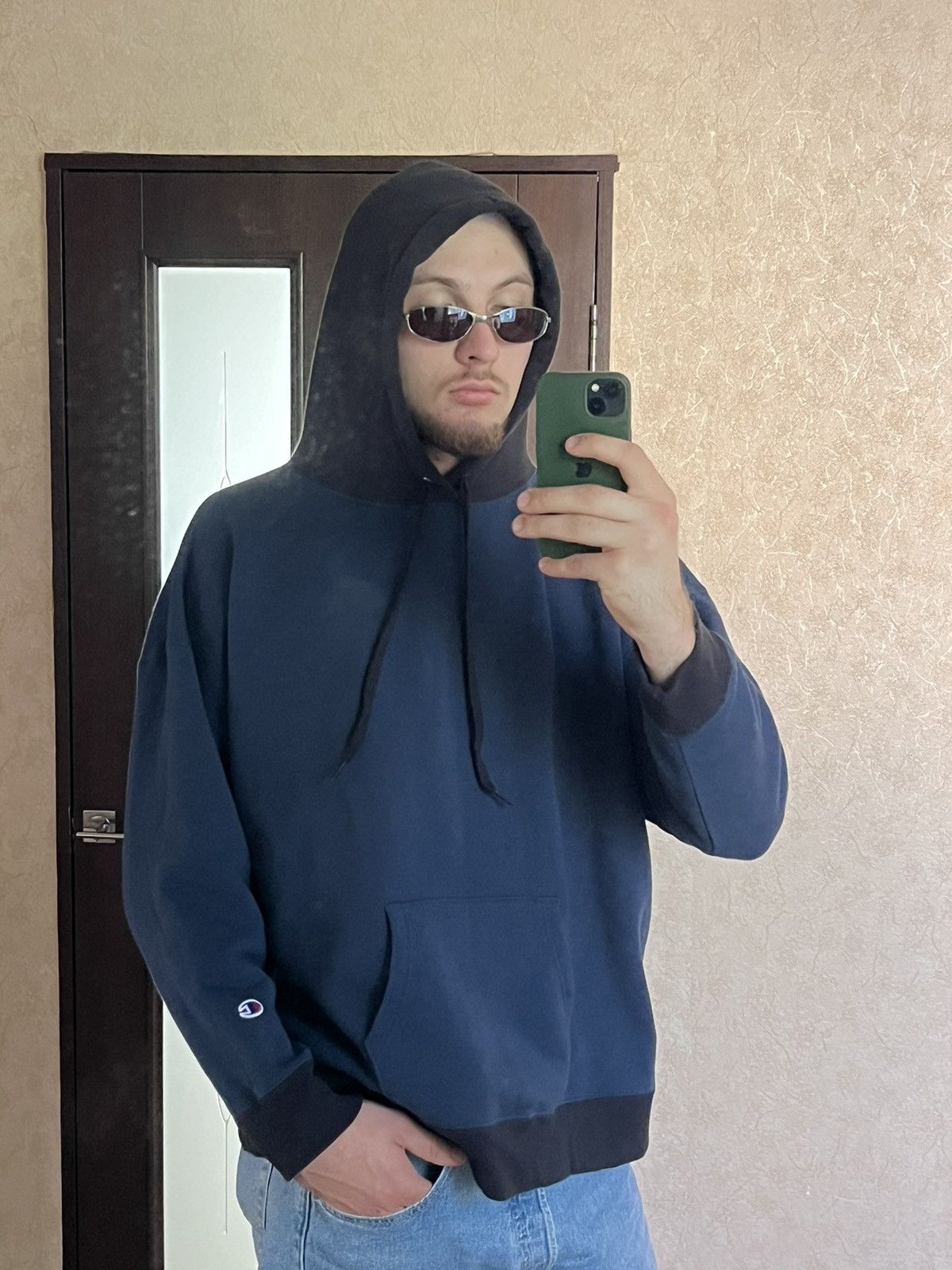 Champion × HARE × Japanese Brand Champion Hare Hoodie oversize rare Japanese baggy fit Size US M / EU 48-50 / 2 - 3 Thumbnail