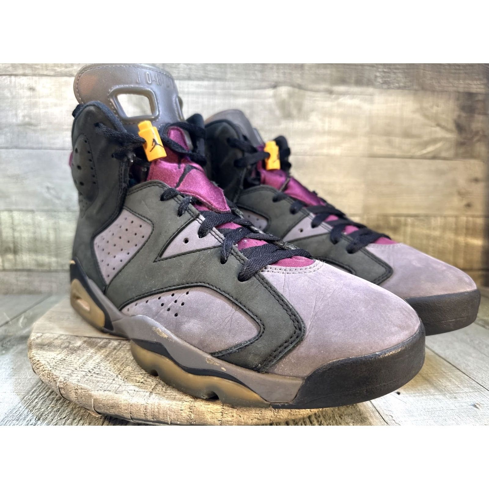 Jordan Brand Jordan 6 Bordeaux Sneaker Men Size 10 Brown Air Jordan CT8529-063 2021 Mid Top Athletic Shoe Size US 10 / EU 43 - 2 Thumbnail