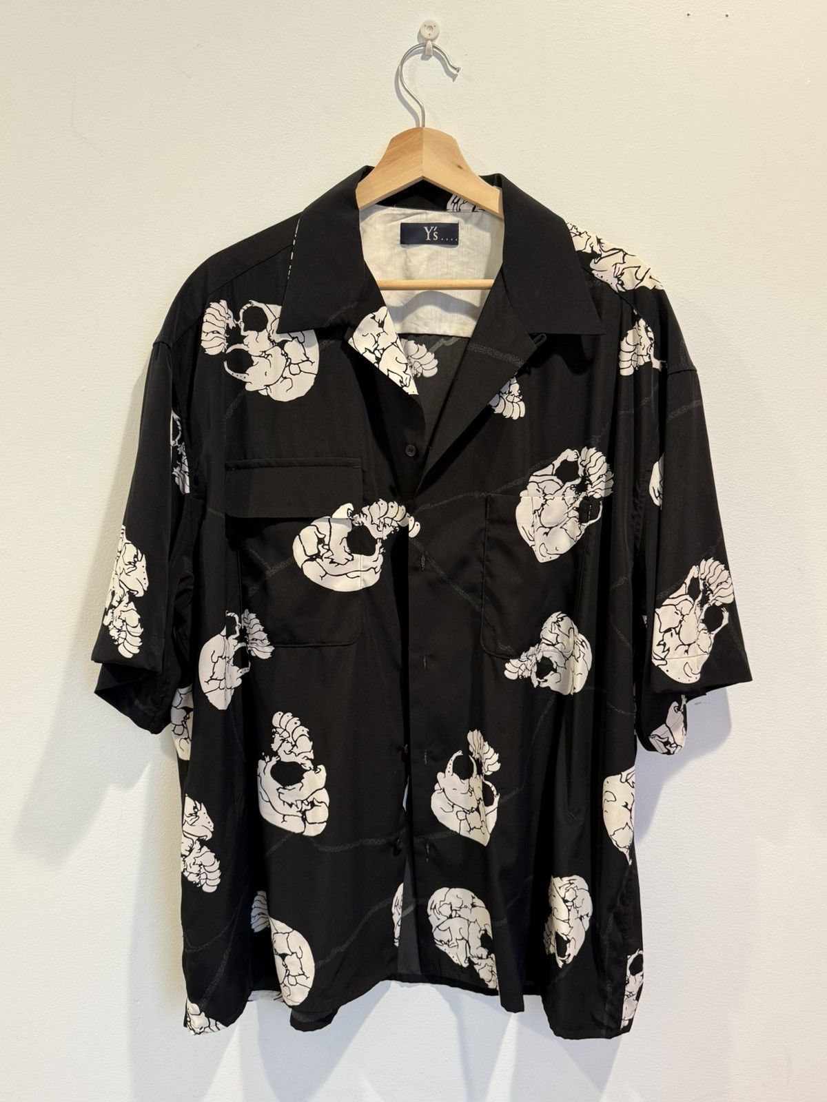 Y's Skull short sleeve shirt Size US L / EU 52-54 / 3 - 1 Thumbnail