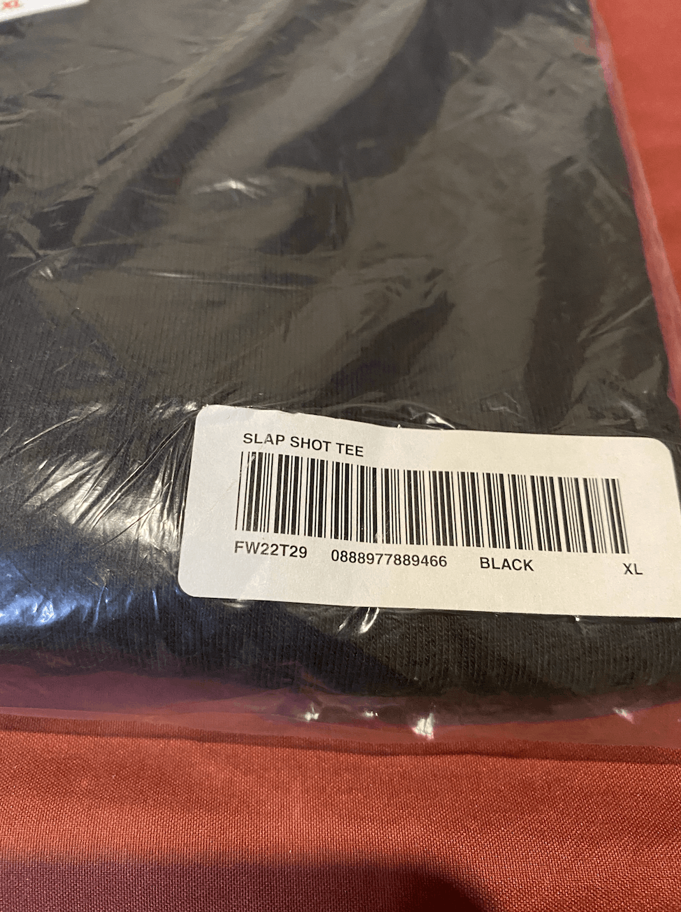 Supreme NWT Supreme Slap Shot Tee - Black - XL Size US XL / EU 56 / 4 - 4 Thumbnail