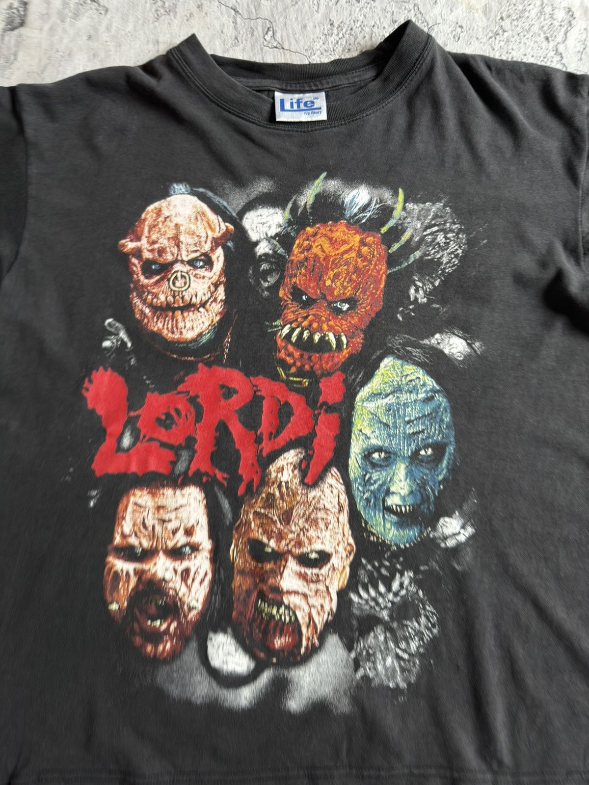 Band Tees Vintage 2000 LORDI Hard Rock Metal Tee Graphic Shirt Size US M / EU 48-50 / 2 - 6 Thumbnail