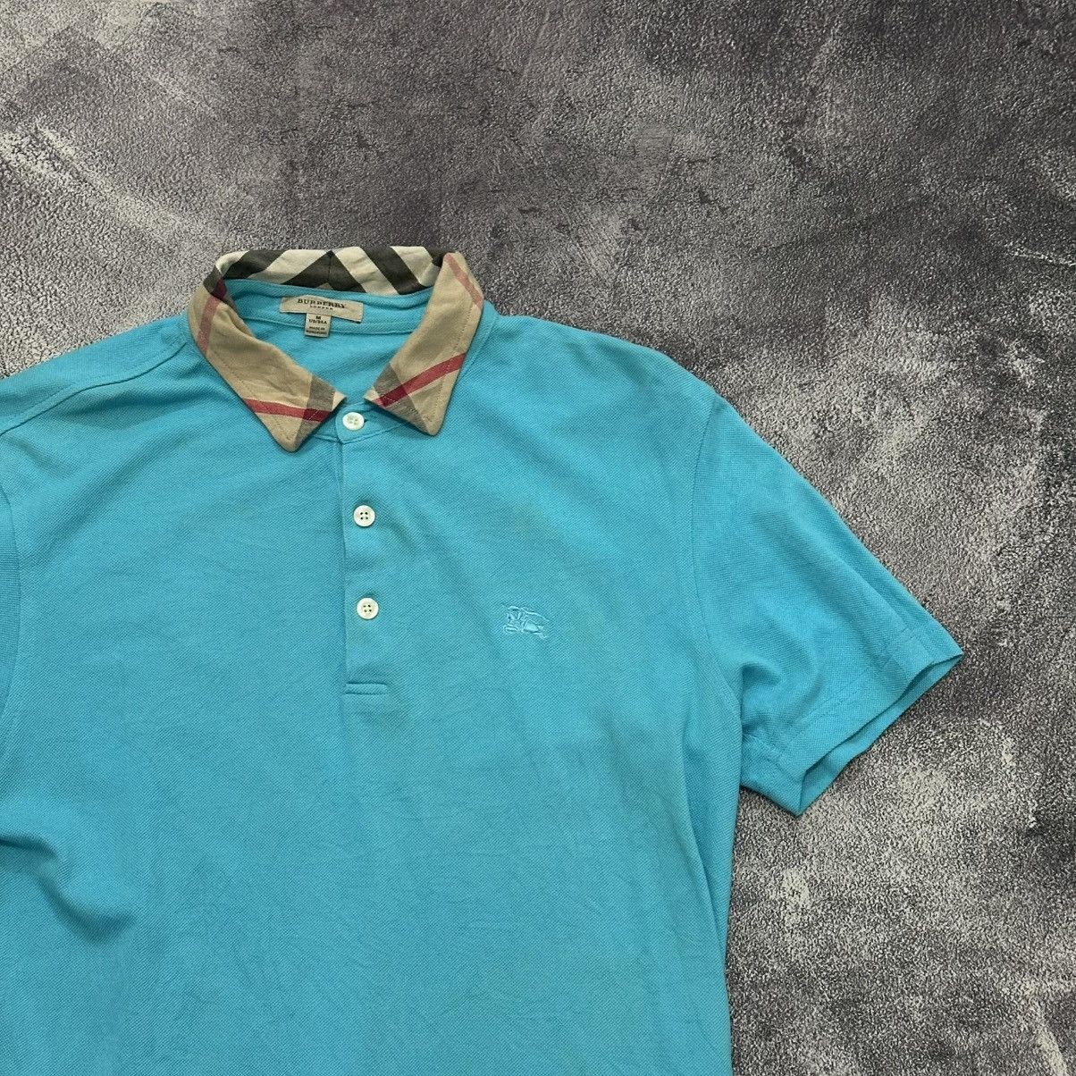 Burberry × Vintage Vintage burberry polo shirt button Size US M / EU 48-50 / 2 - 2 Thumbnail