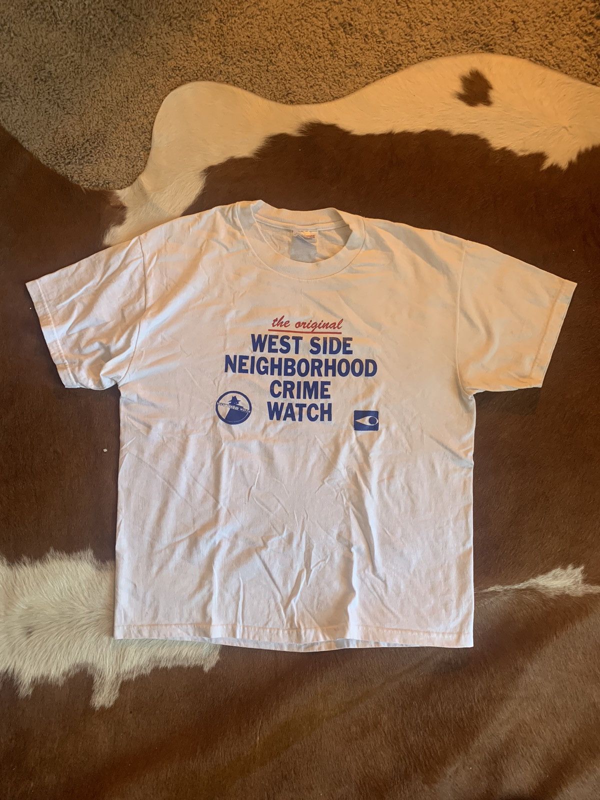 Vintage Vintage Westside Neighborhood Crime Watch Size US L / EU 52-54 / 3 - 1 Thumbnail