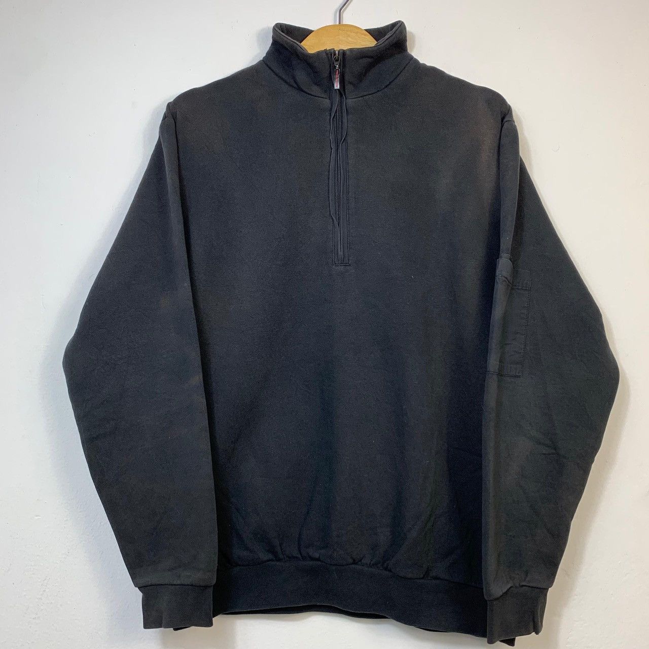 Porsche Service Half Zipper Sweatshirt 90s vintage