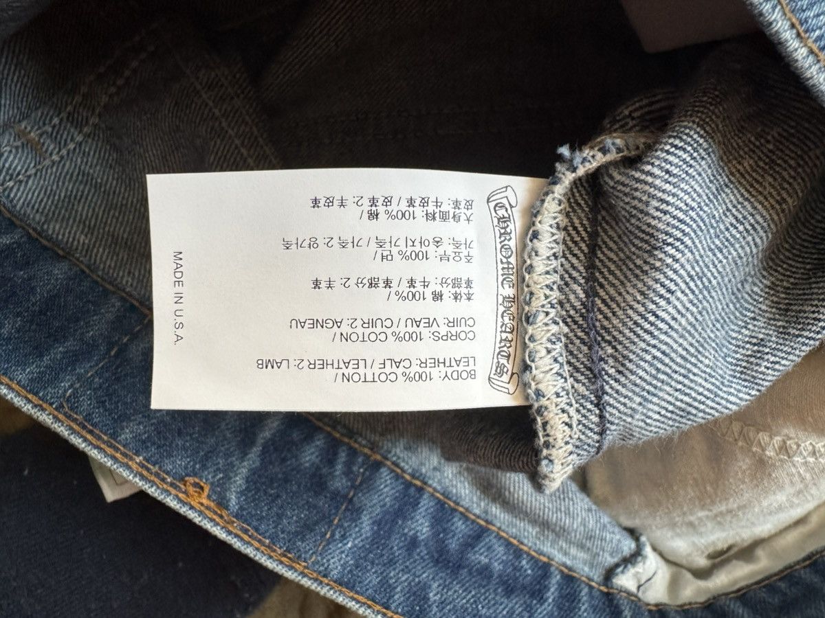 Chrome Hearts × Levi's Chrome Hearts Levi’s Cross Patch Jeans Size US 33 - 10 Thumbnail
