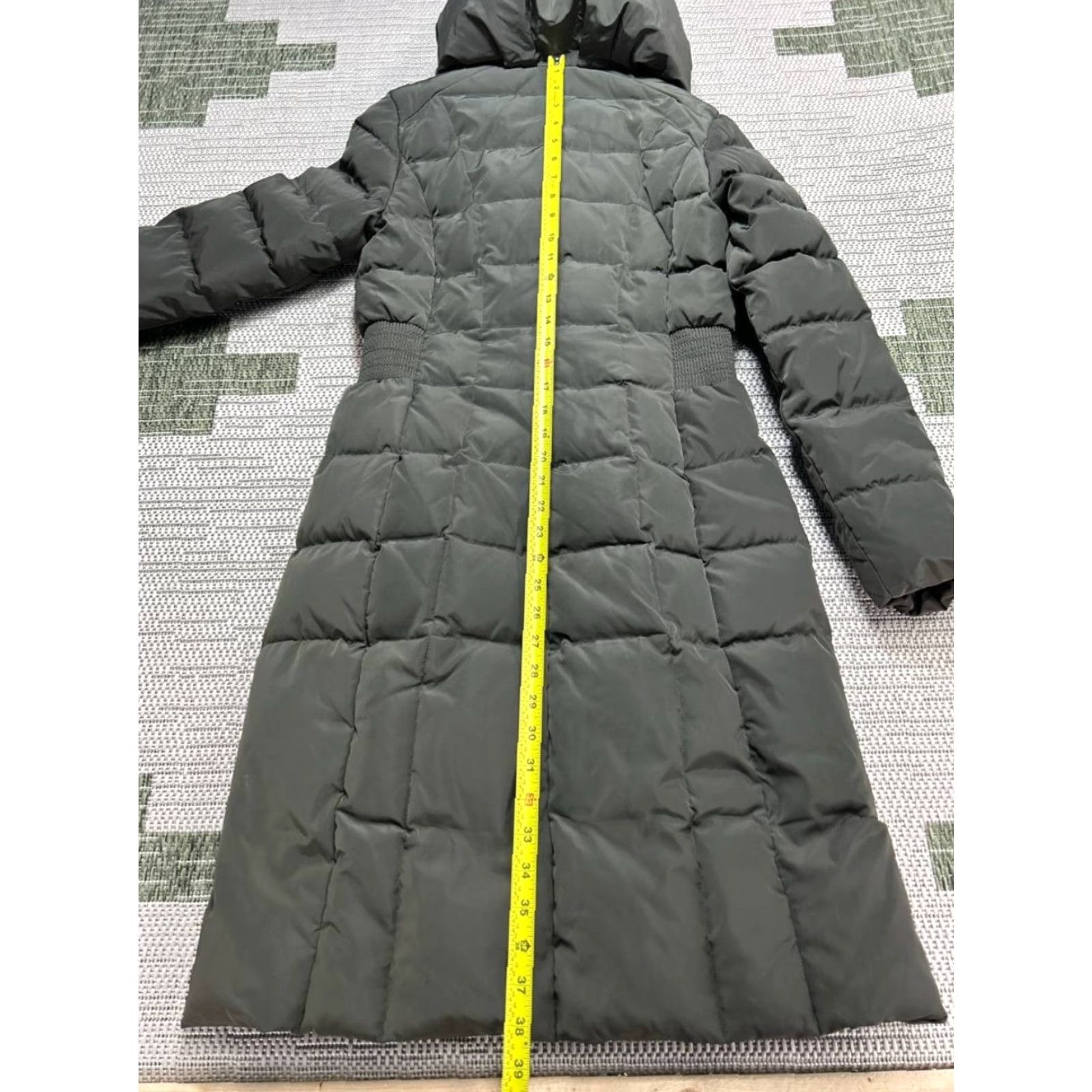 Cole Haan Cole Haan Jacket Womens XS Green Insulated Full Zip Parka Size XS / US 0-2 / IT 36-38 - 7 Thumbnail