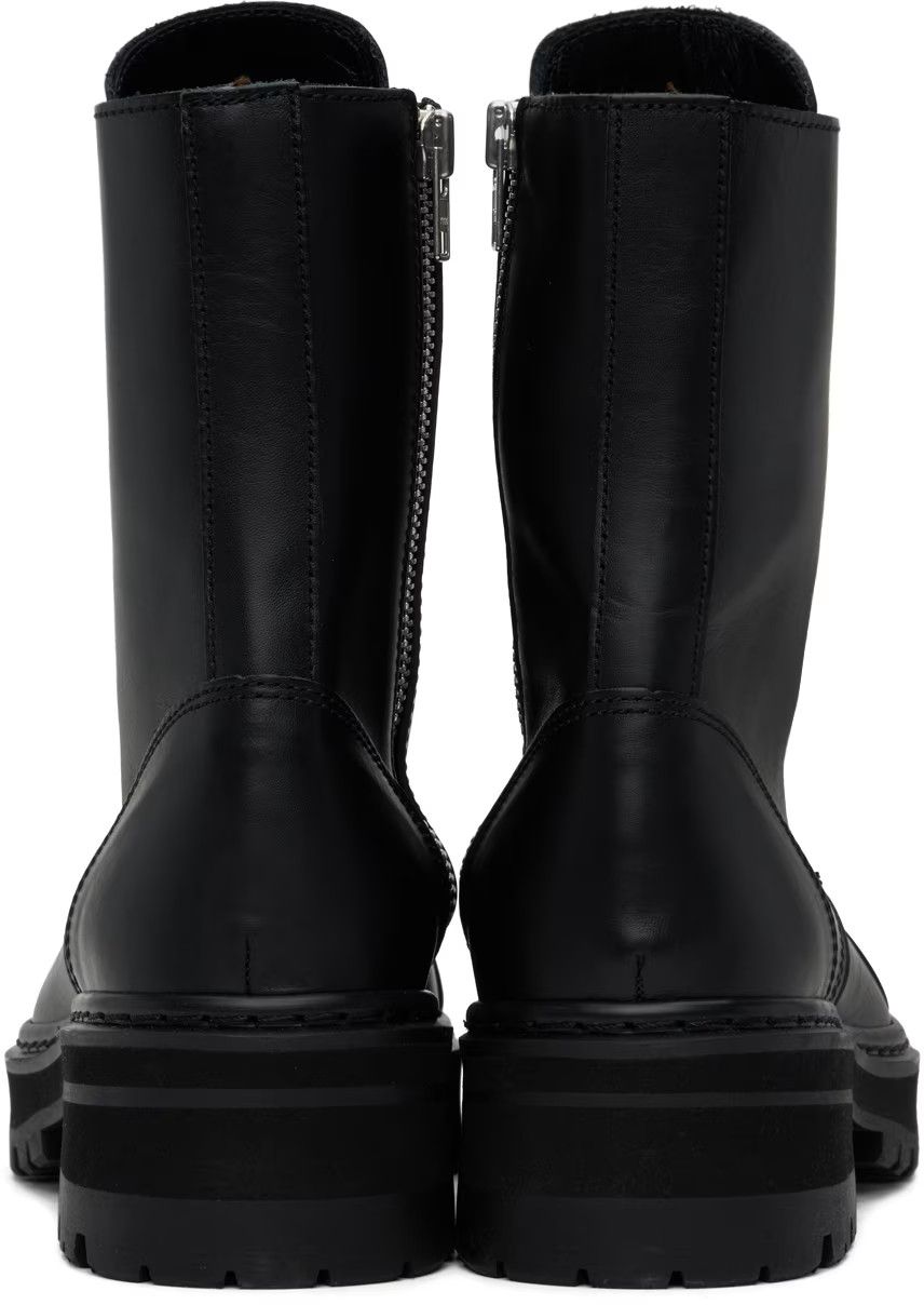 Junya Watanabe Junya Watanabe Black Steer Oiled Boots Size US 9 / EU 42 - 3 Thumbnail