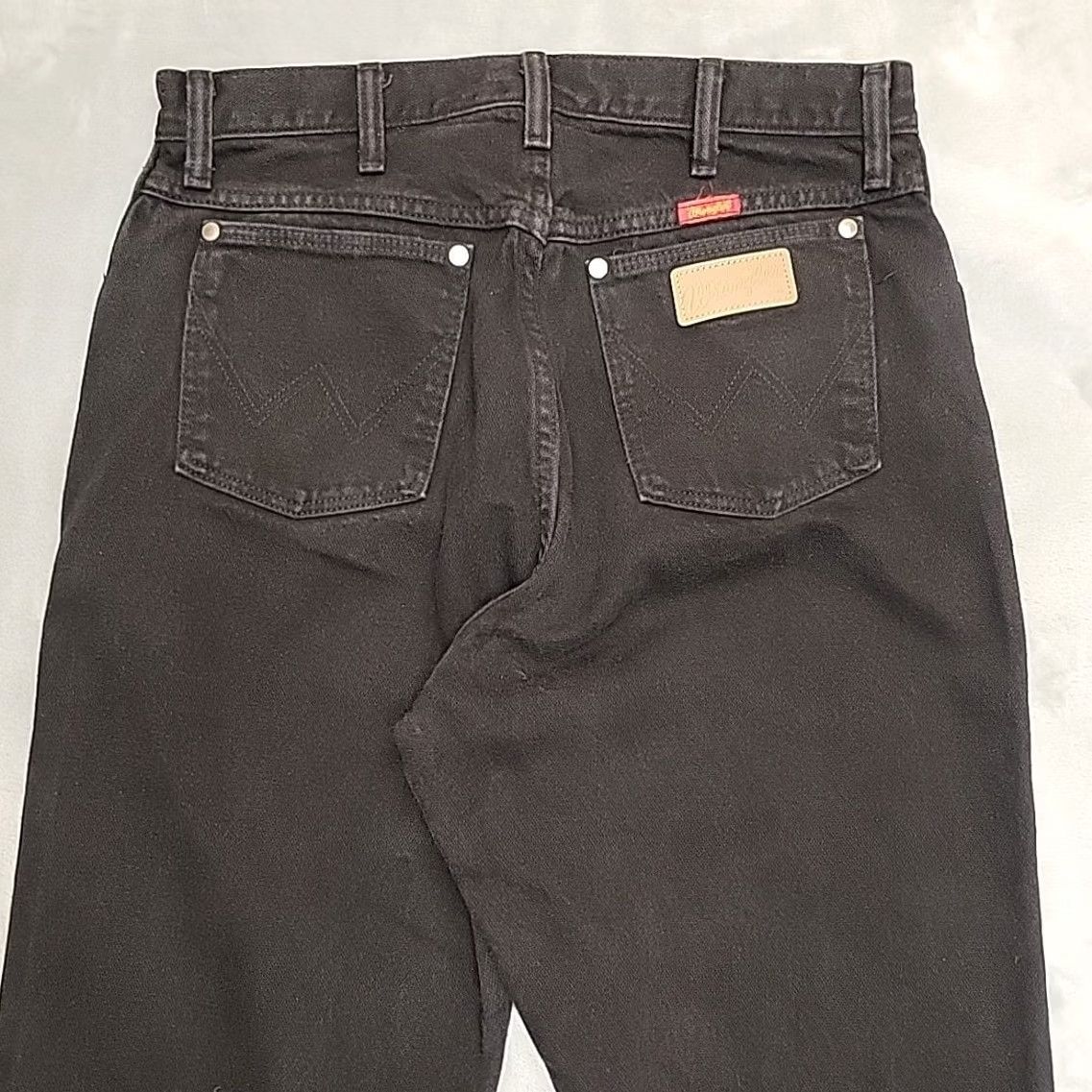 Wrangler VINTAGE Wrangler Jeans Women 15x36 Tall Black High Rise USA 90s Made in USA Stack Jeans Women 15 Tall Black USA 90s Wrangler Size 36" / US 14 / IT 50 - 7 Thumbnail