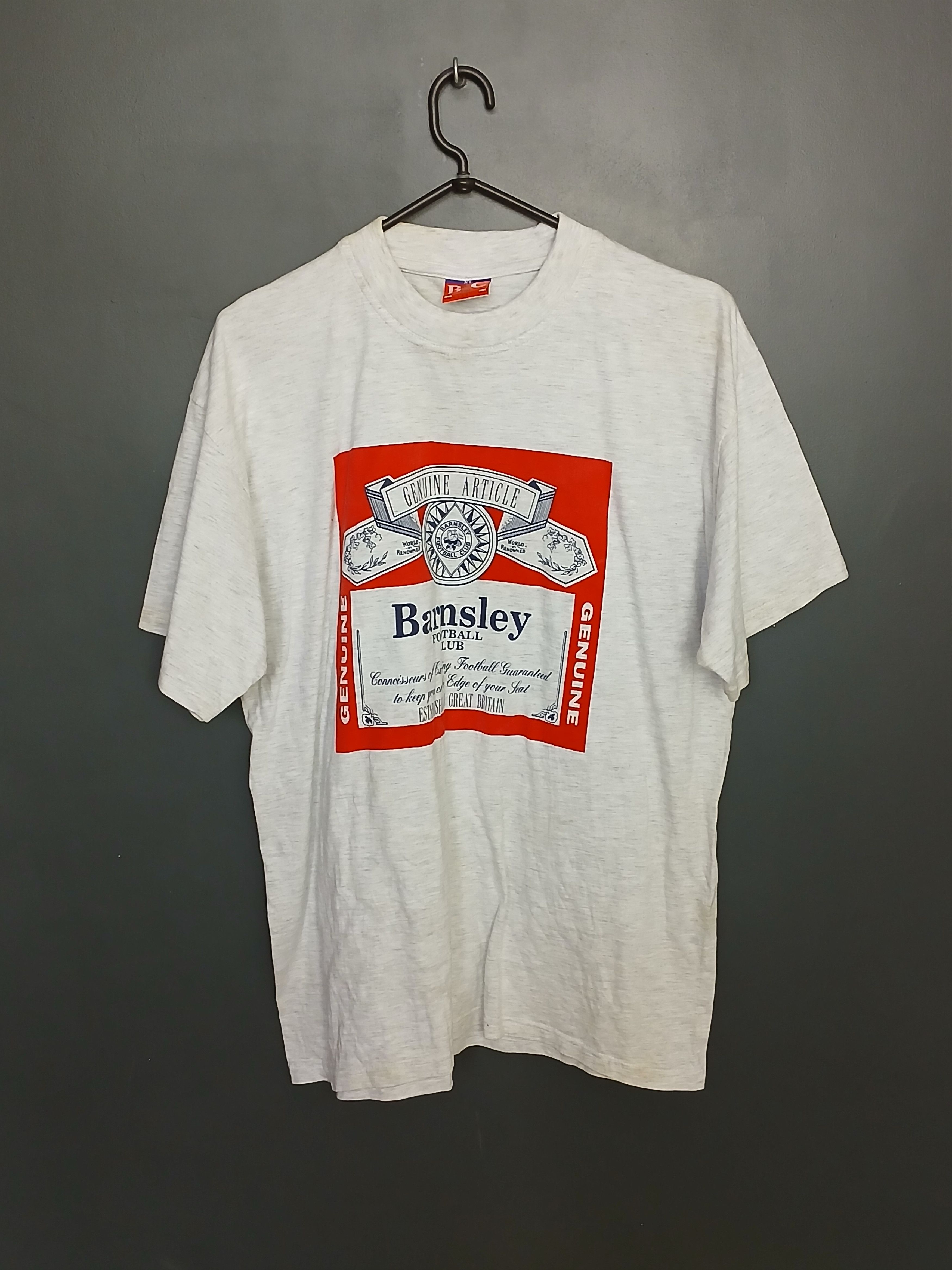 Vintage Vintage Barnsley Football T-Shirt Size US XL / EU 56 / 4 - 1 Thumbnail