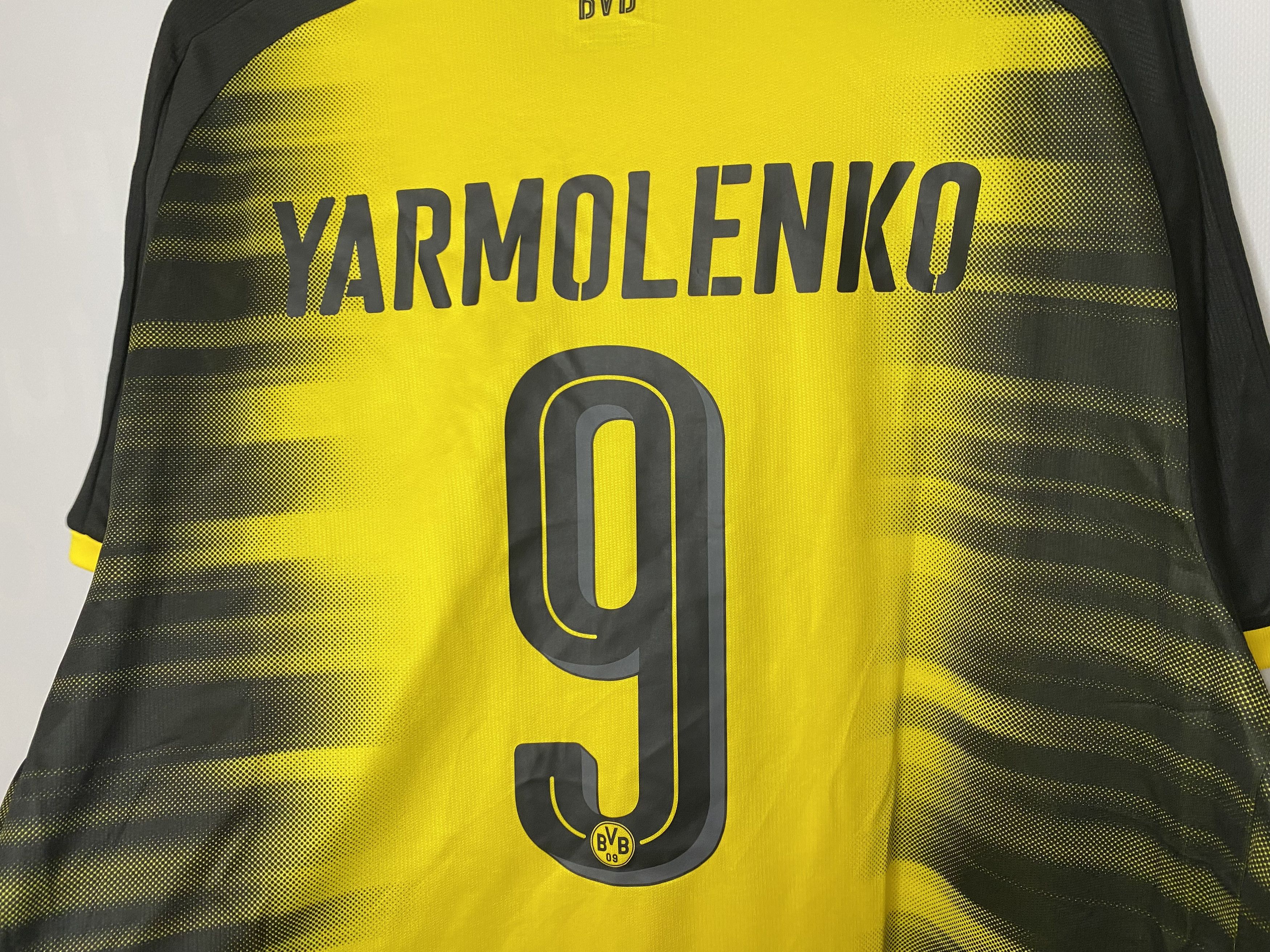 Puma BORUSSIA DORTMUND 2017-18 HOME FOOTBALL SHIRT SOCCER JERSEY Size US XXL / EU 58 / 5 - 3 Thumbnail