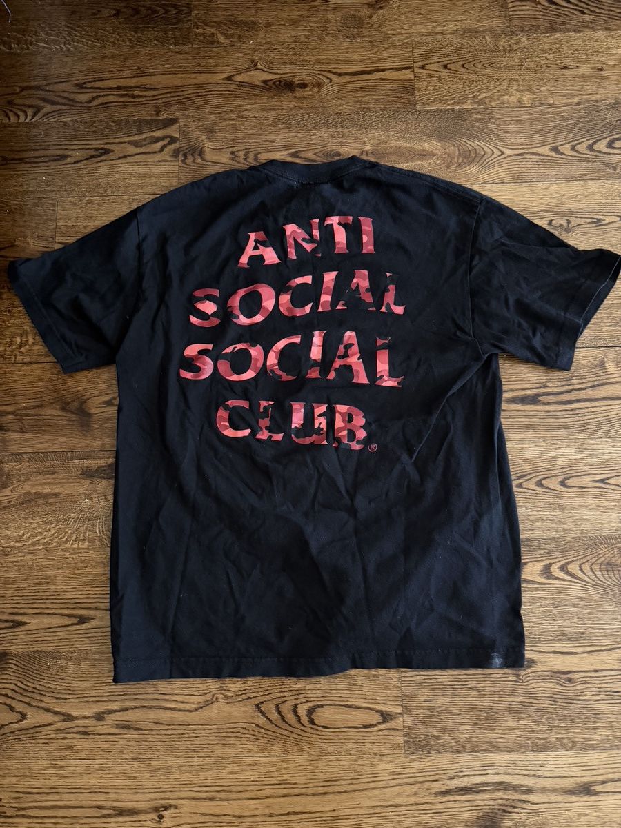 Anti Social Social Club Red camo anti social tee Size US L / EU 52-54 / 3 - 2 Thumbnail