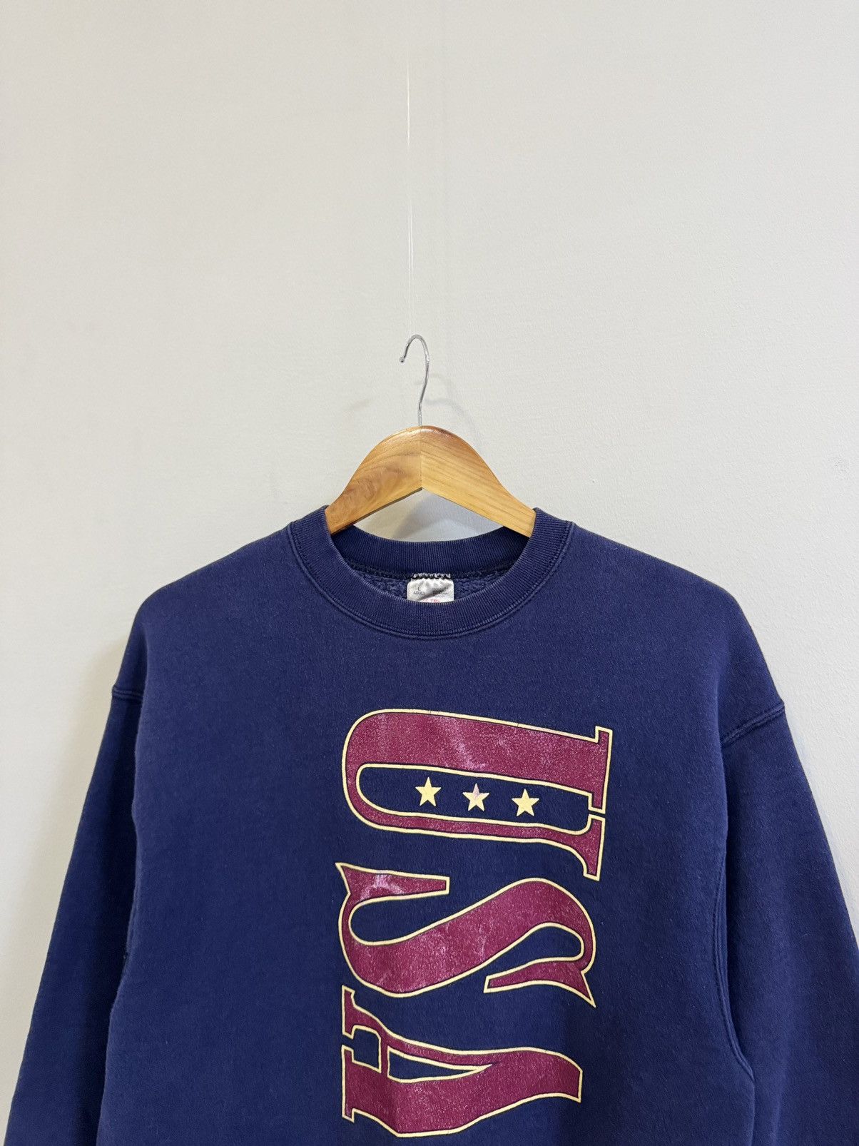 Fruit Of The Loom × Vintage Vintage USA 80s sweatshirt Size US L / EU 52-54 / 3 - 2 Thumbnail