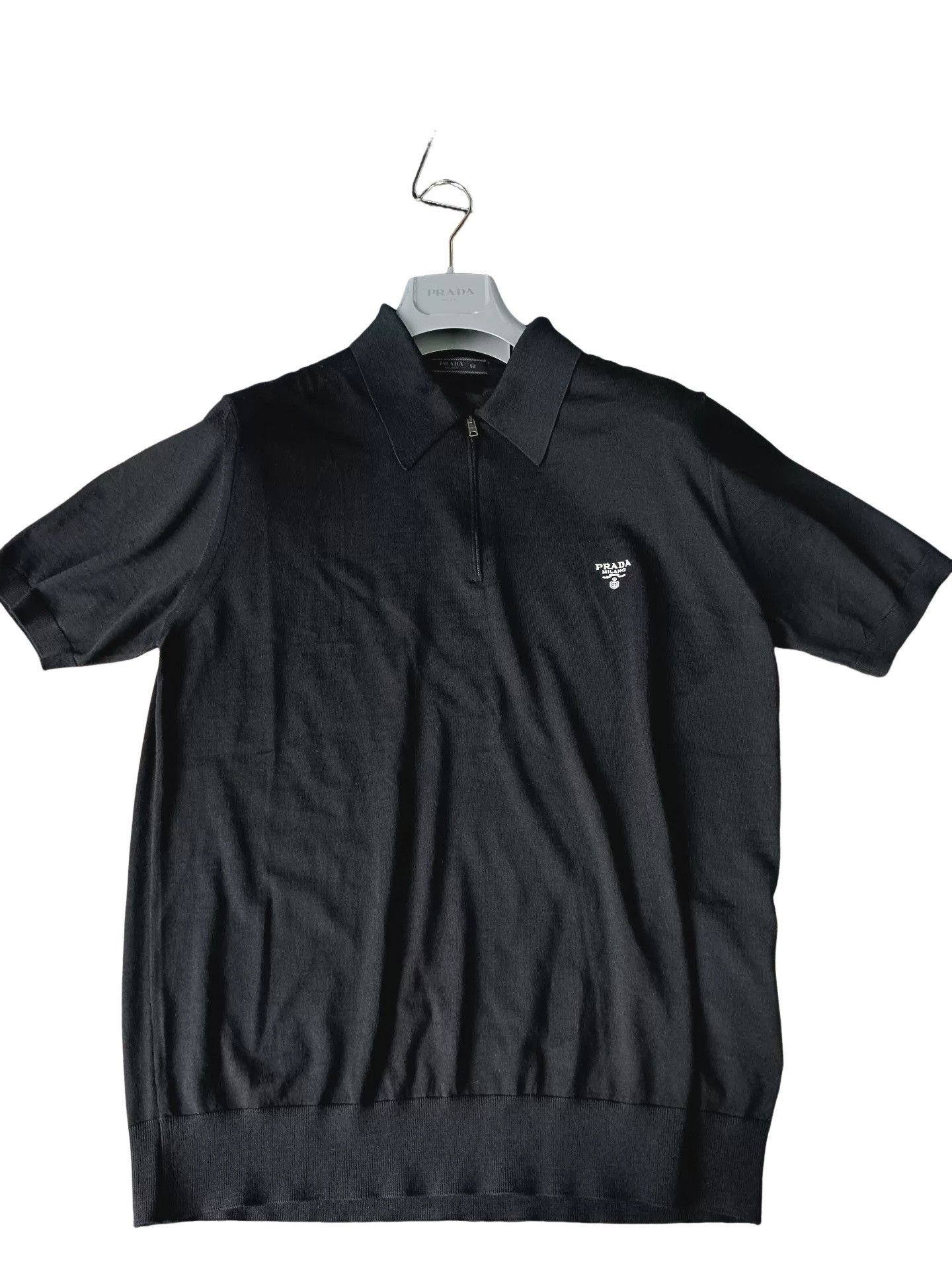 Prada Prada Sport 00s Zip Closure Polo Shirt | Grailed