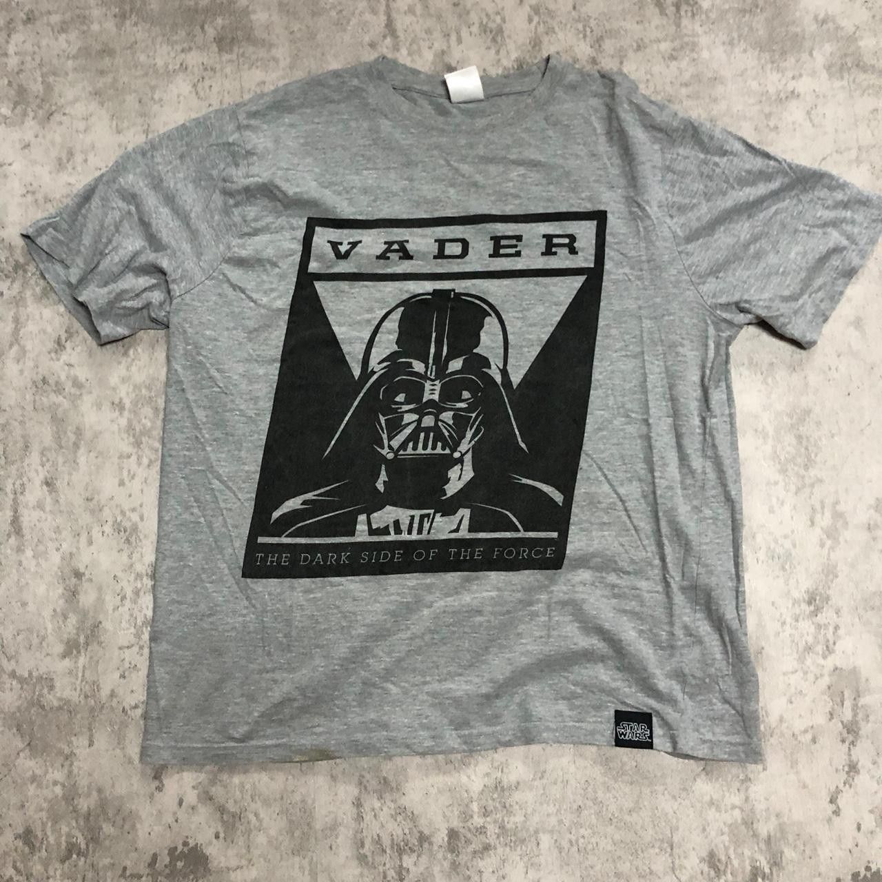 Star Wars Grey Star Wars Vader cotton t-shirt #StarWars Size US L / EU 52-54 / 3 - 1 Thumbnail