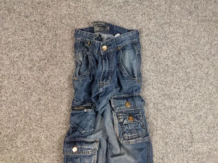 Hysteric Glamour Vintage Junya Watanabe Rick Owens Y2K Style Distressed Jeans Size US 30 / EU 46 - 7 Thumbnail