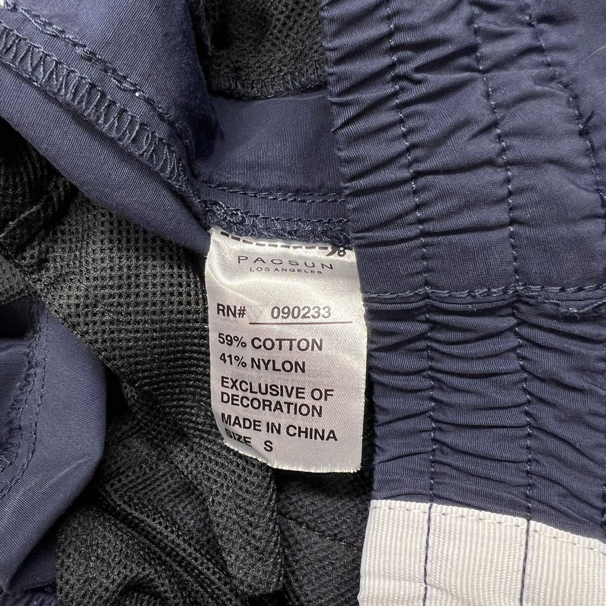 Pacsun Pacsun Pants Blue Jogger Nylon Side Stripe Drawstring Active Size US 30 / EU 46 - 7 Thumbnail