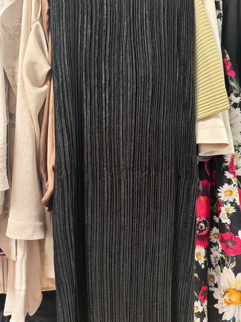 Issey Miyake Issey Miyake Black velvet halter dress Size M / US 6-8 / IT 42-44 - 6 Thumbnail