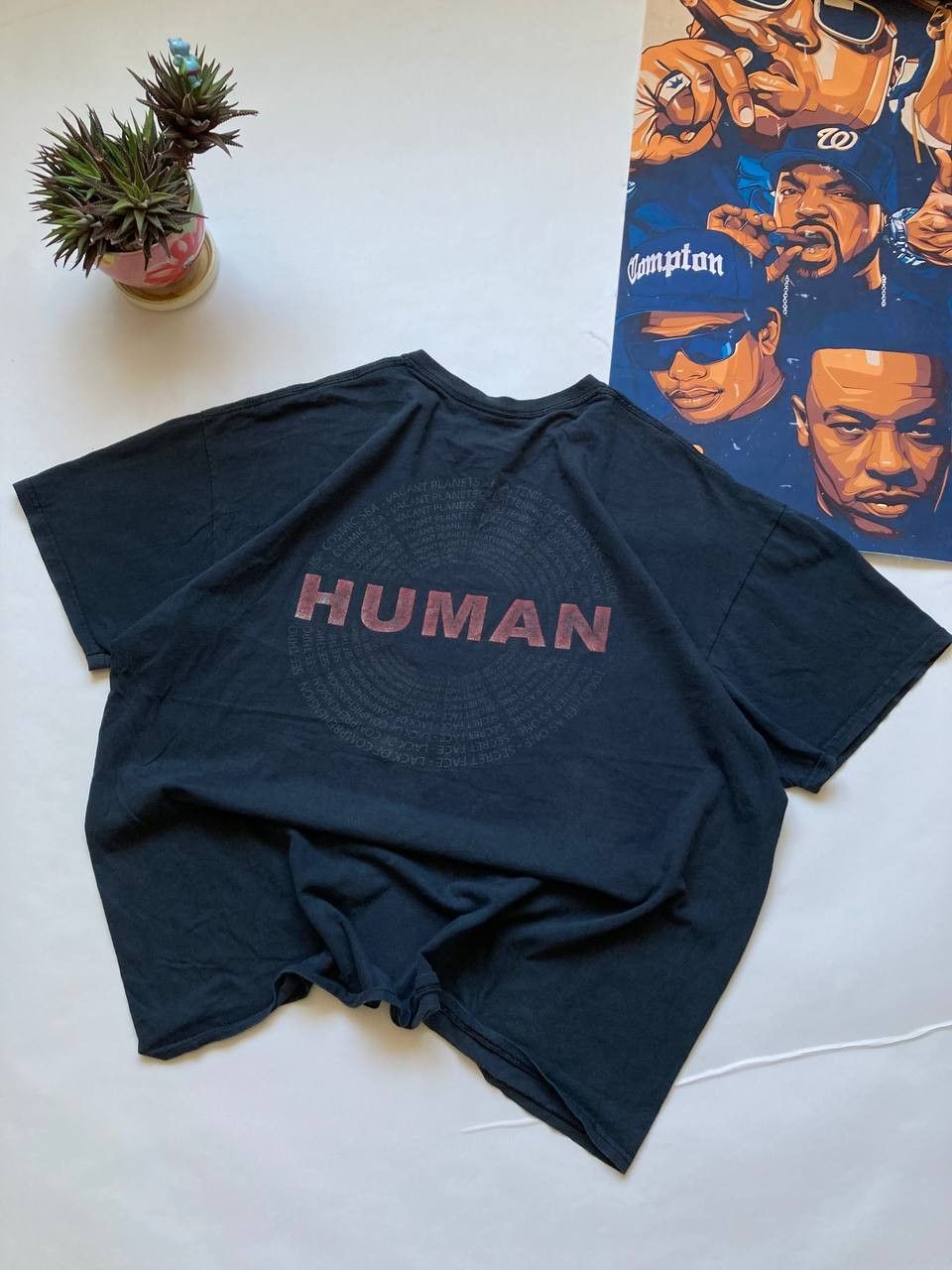 Gildan Vintage 2011 Human Death Tee Size US XL / EU 56 / 4 - 2 Thumbnail