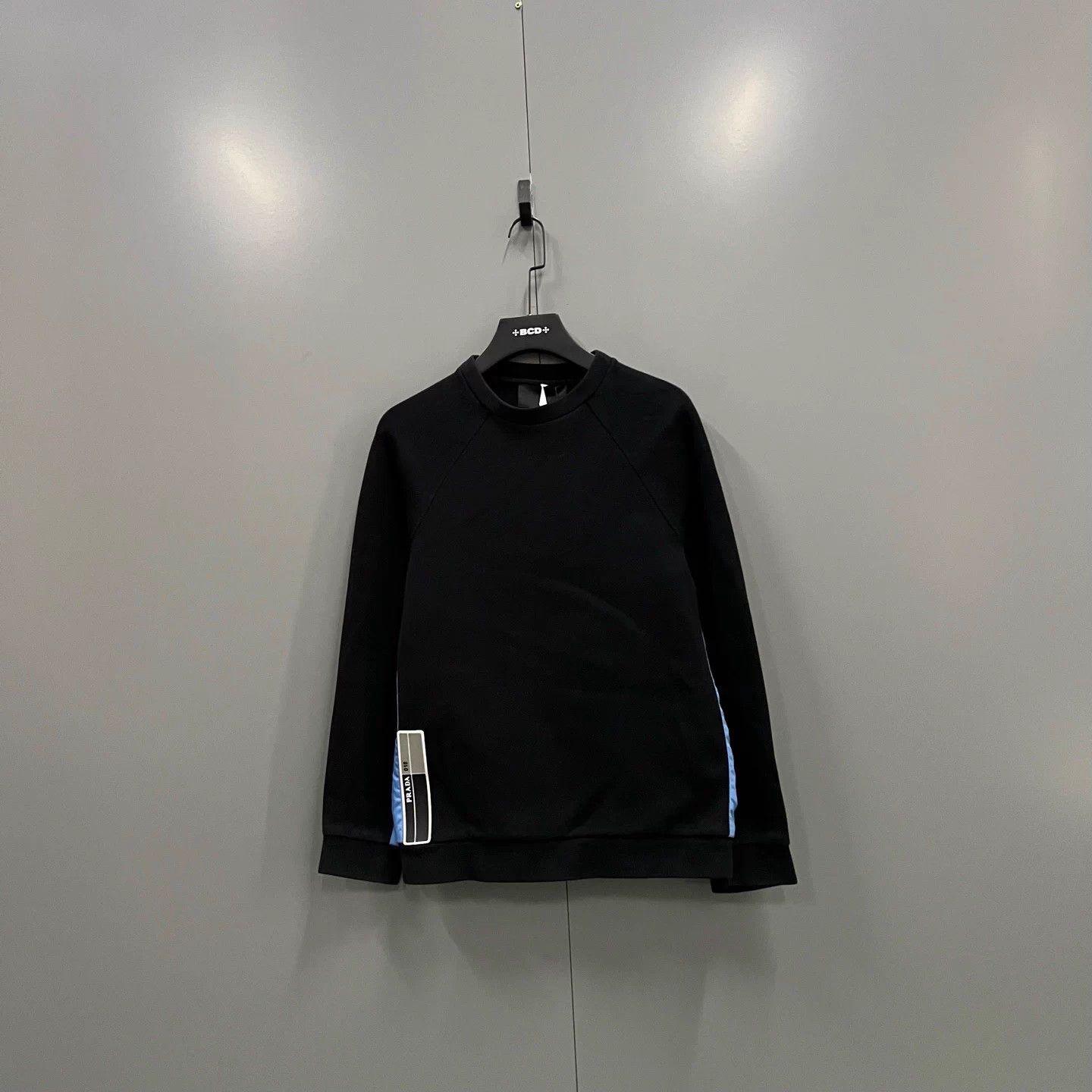 Prada PRADA Black Logo Hoodie M Size US M / EU 48-50 / 2 - 1 Thumbnail