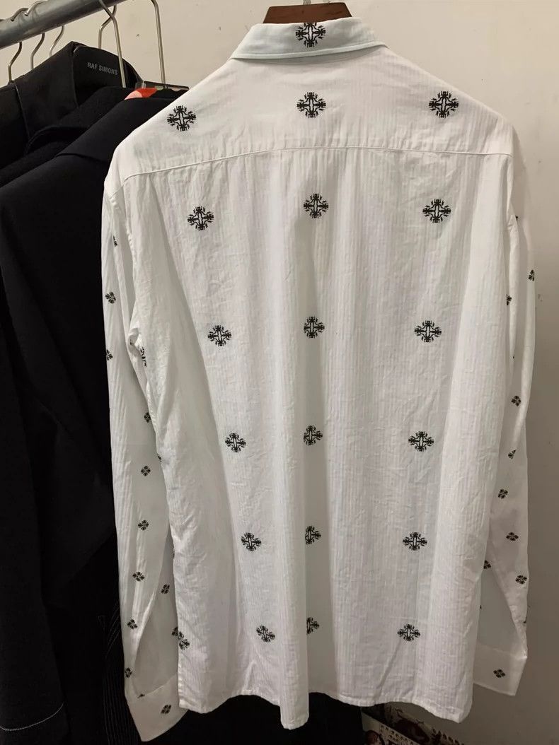 Ann Demeulemeester ANN DEMEULEMEESTER SS13 Art Zen Tantric patterned shirt Size US S / EU 44-46 / 1 - 2 Thumbnail