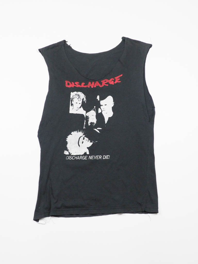 Band Tees × Vintage Discharge distressed sleeveless tee Size US M / EU 48-50 / 2 - 1 Thumbnail