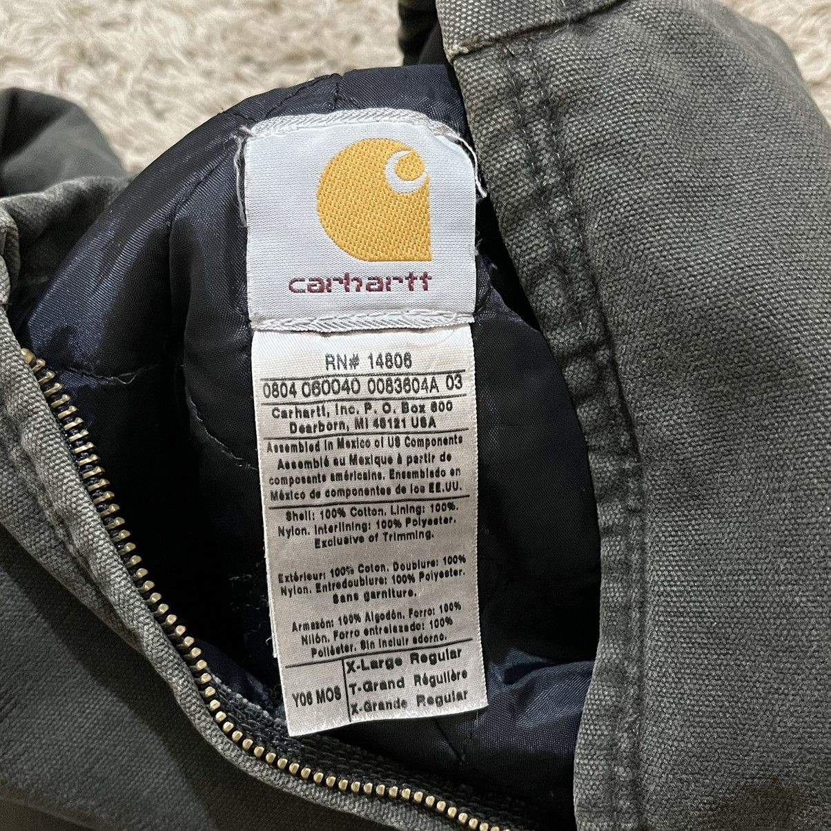 Carhartt Carhartt Y06 MOS Moss Green Duck Active Jacket Size US M / EU 48-50 / 2 - 9 Thumbnail