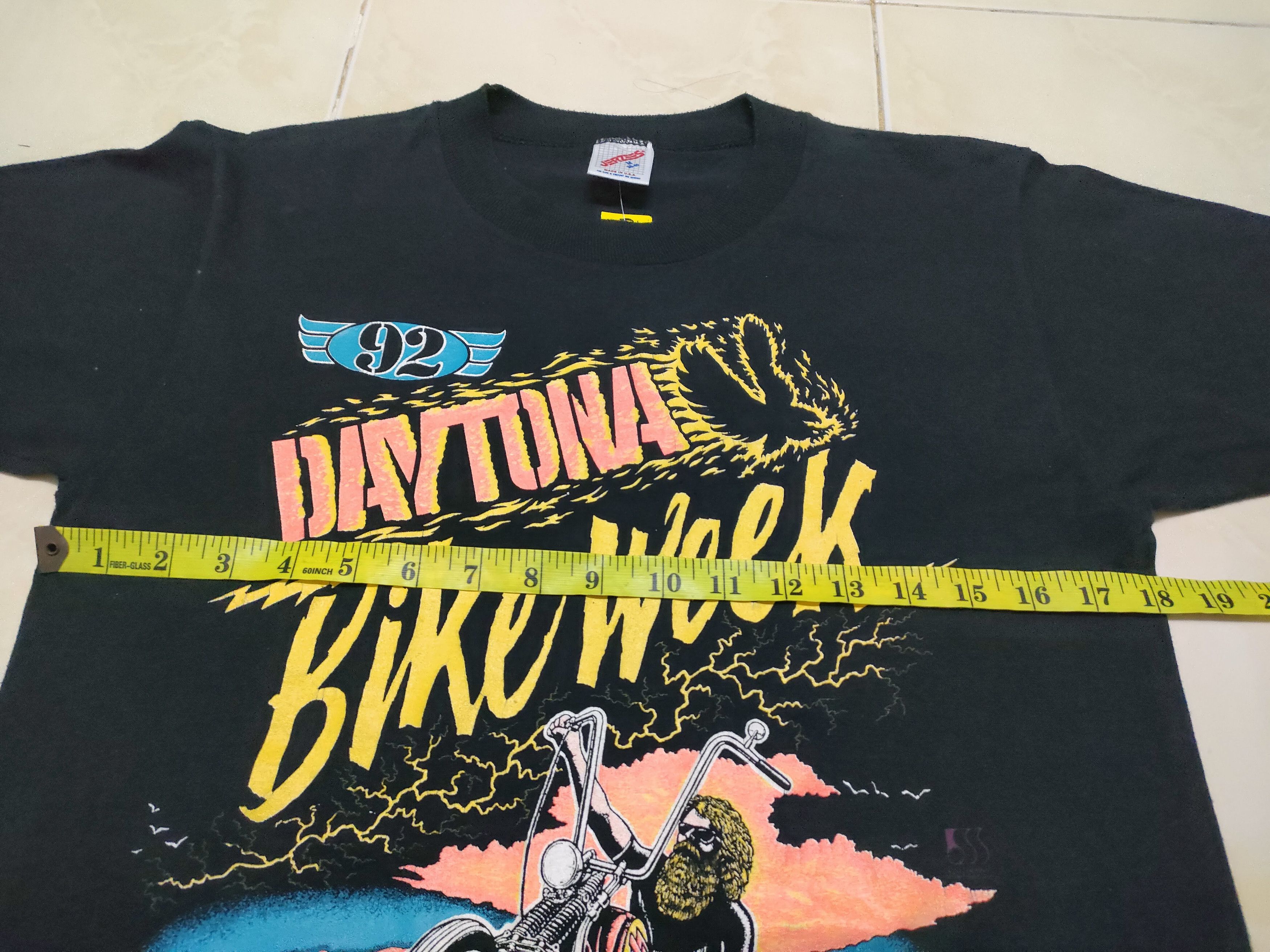 Harley Davidson × Vintage Vintage Bike Week Daytona Harley Davidson 3D Emblem T-Shirt Size US M / EU 48-50 / 2 - 5 Thumbnail
