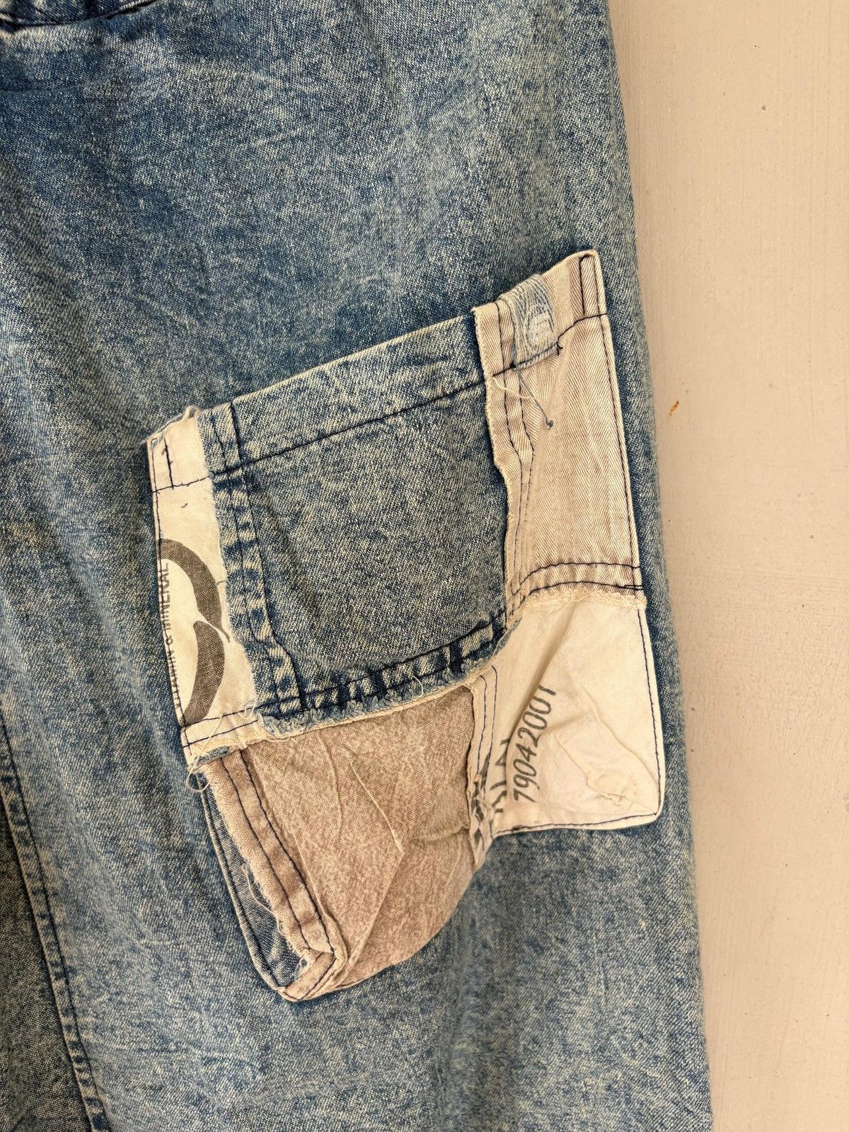Japanese Brand × Vintage Rare El Redoe Haram pant Patch Work Design Kapital Inspired Size US 31 - 11 Thumbnail