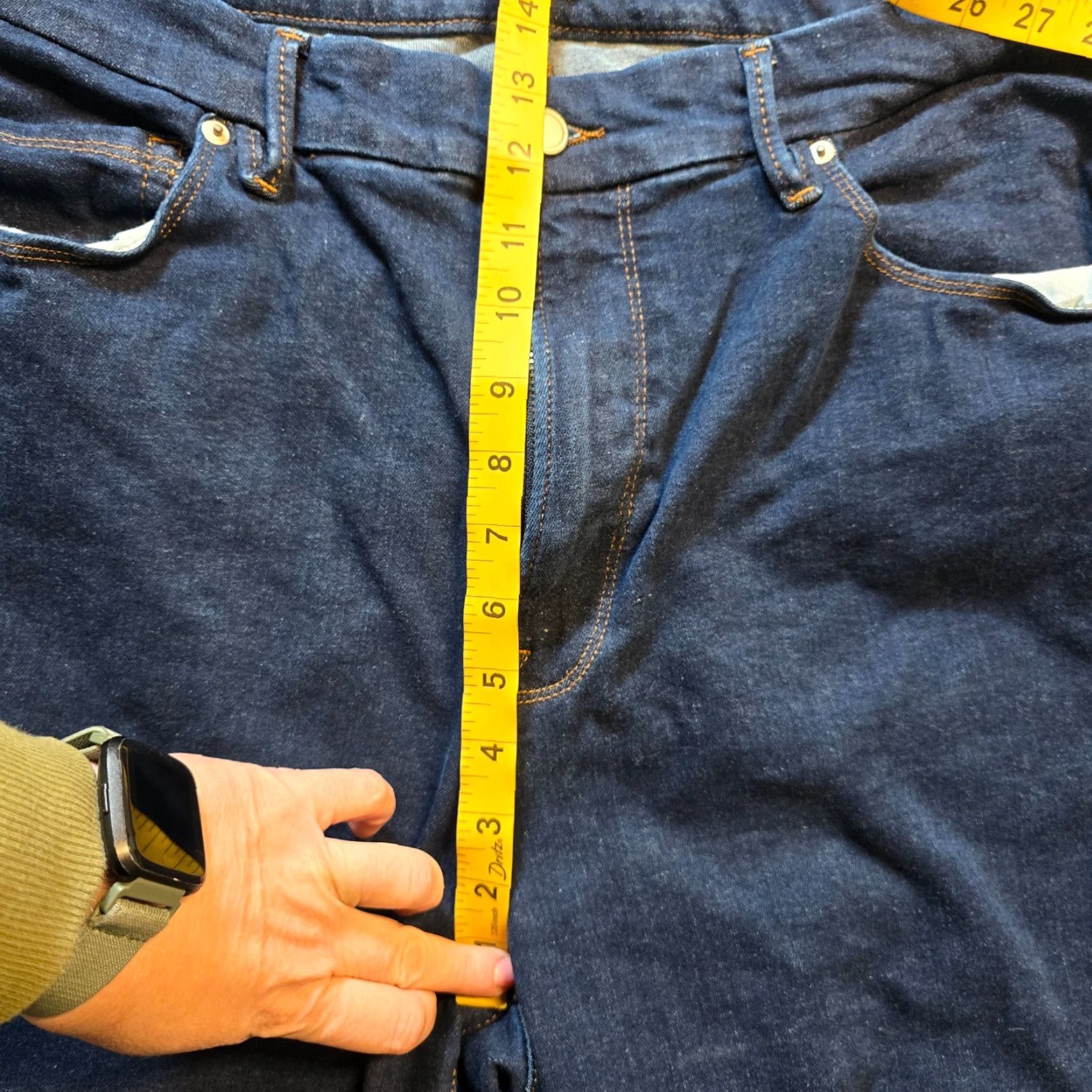 Good American Good American Jeans Women Plus 26 Blue Skinny Capsule Fit Stretch 5-Pocket Denim High Rise Inseam 29 Size 26" / US 2 / IT 38 - 6 Thumbnail