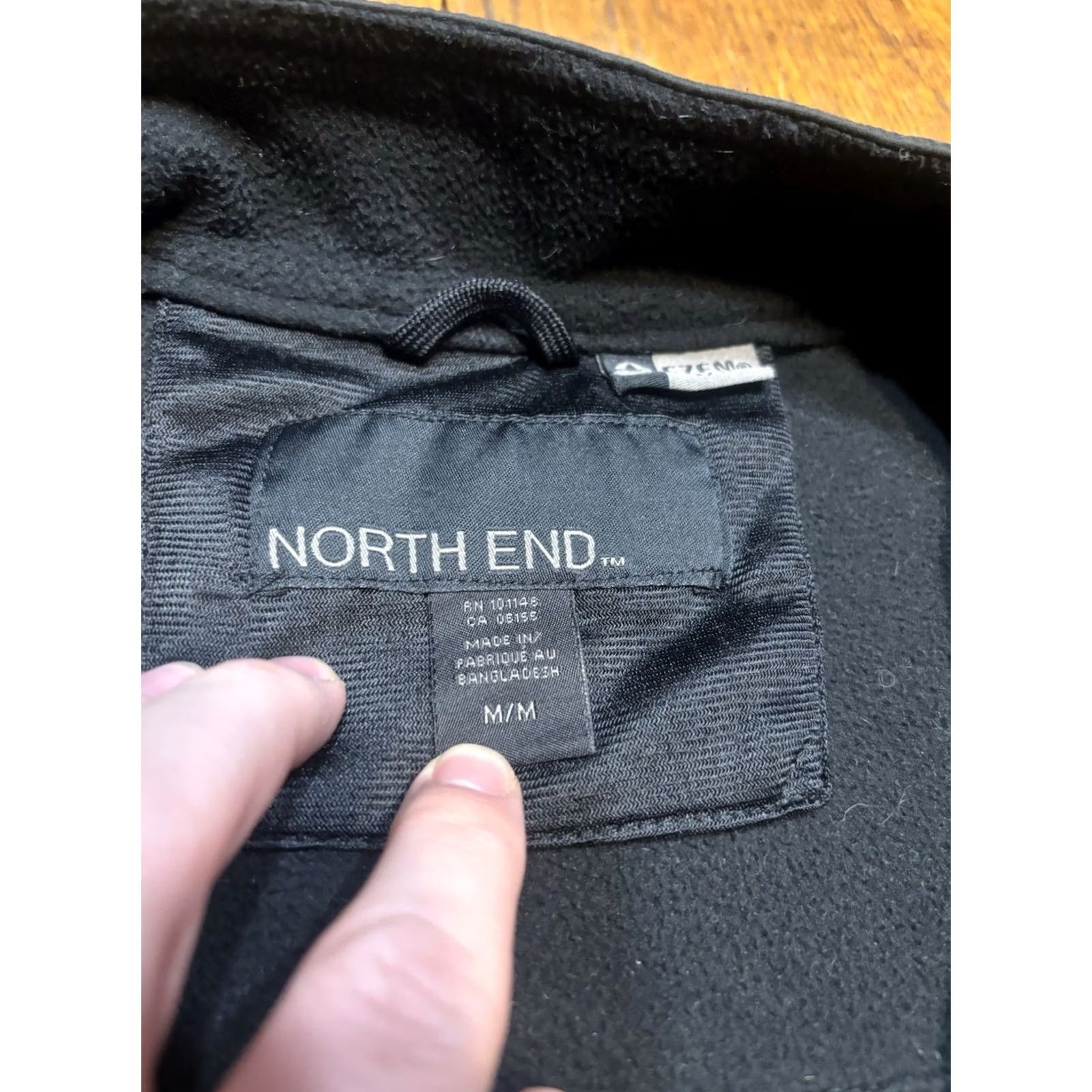 Vintage Volvo Jacket Mens M Black Official Merchandise Full Zip Windbreaker Size US M / EU 48-50 / 2 - 2 Thumbnail