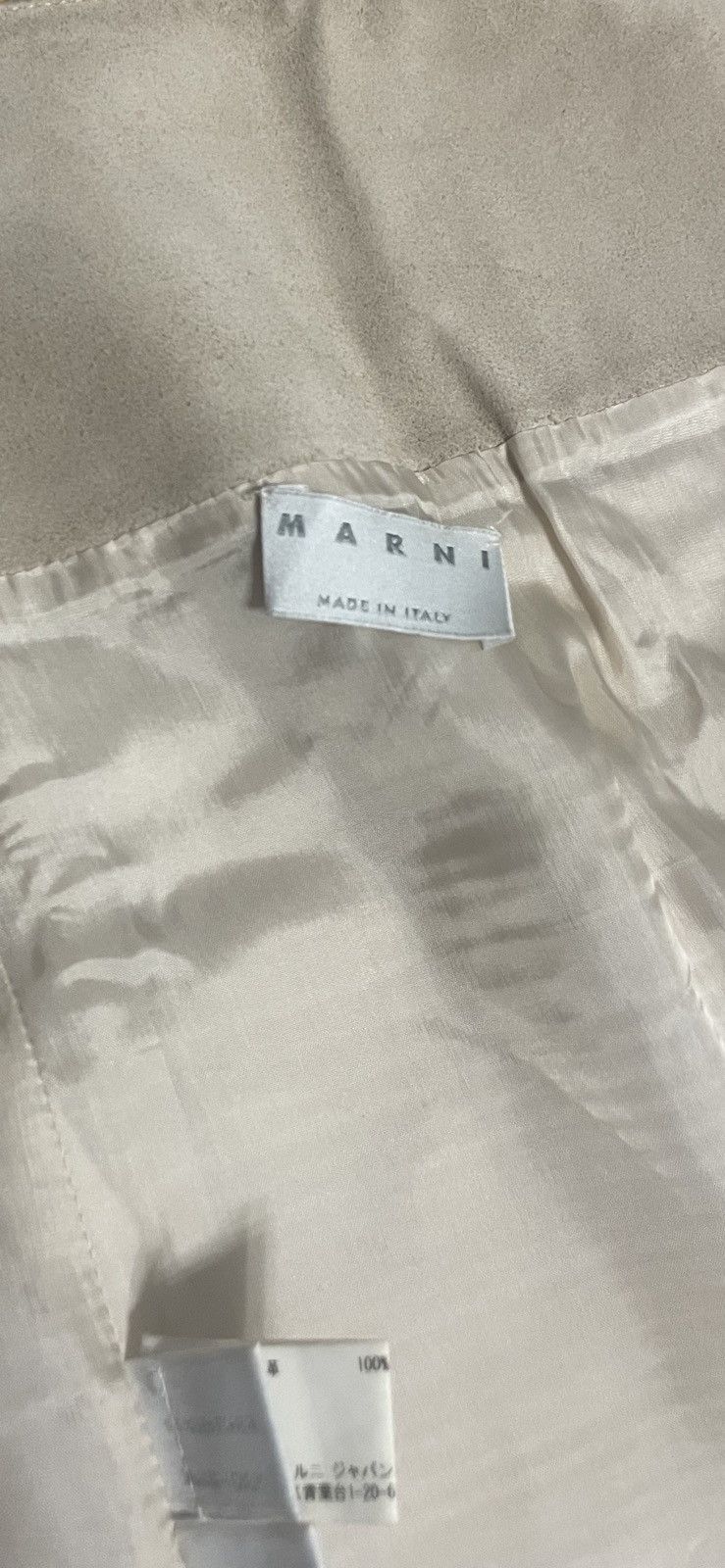 Marni Marni suede zipper skirt Size 28" / US 6 / IT 42 - 6 Thumbnail