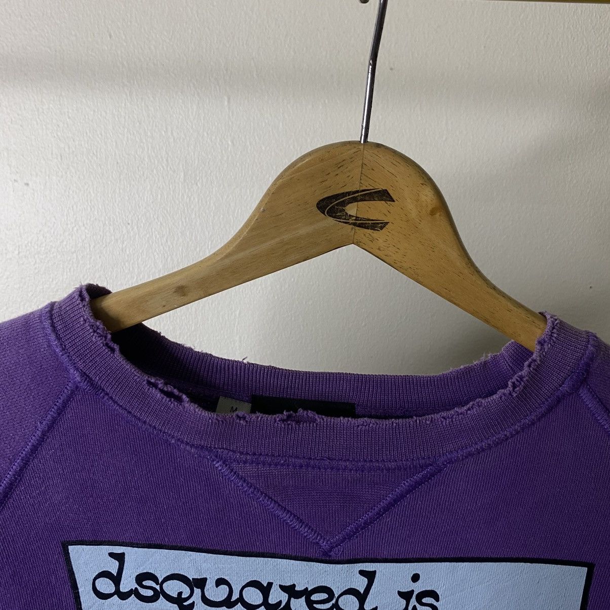 Dsquared2 Dsquared2 Distressed Crewneck Sweatshirt Size US L / EU 52-54 / 3 - 3 Thumbnail