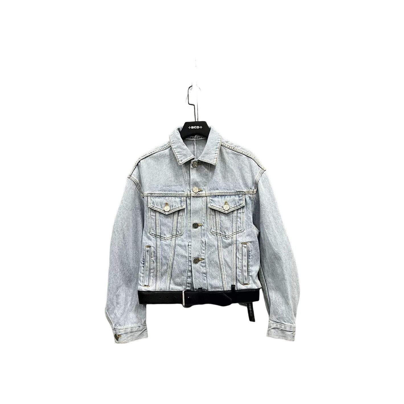Alexander Wang Alexander Wang Belted Denim Jacket XS Size XS / US 0-2 / IT 36-38 - 1 Thumbnail