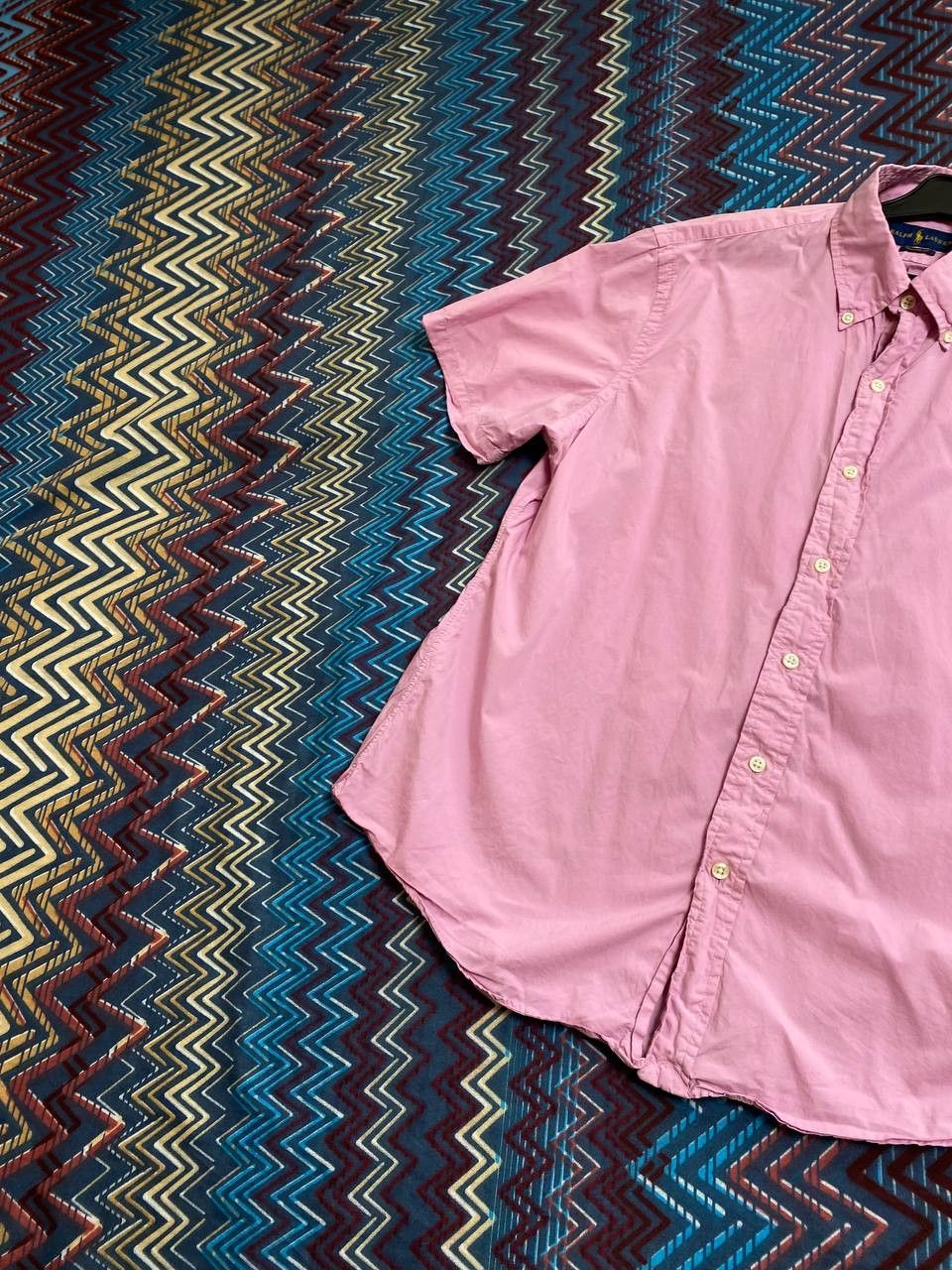 Polo Ralph Lauren × Vintage Polo Ralph Lauren Classic Fit Shirt Men's Medium Pink Size US M / EU 48-50 / 2 - 7 Thumbnail