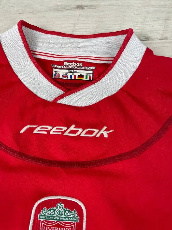 Reebok Reebok Liverpool 2002 2004 Owen #10 Home Shirt Soccer Jersey Size US S / EU 44-46 / 1 - 7 Thumbnail
