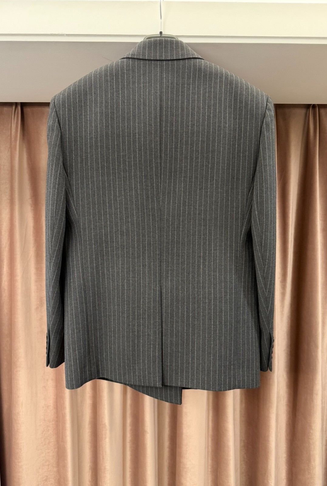 Saint Laurent Paris Saint Laurent 2024 Runway Flannel Double-Breasted Men’s Suit Size 52S - 2 Thumbnail