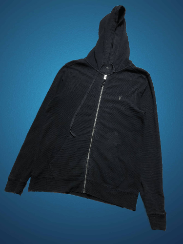 Allsaints Vintage Allsaints Full Zip Hoodie Size L Size US L / EU 52-54 / 3 - 1 Thumbnail