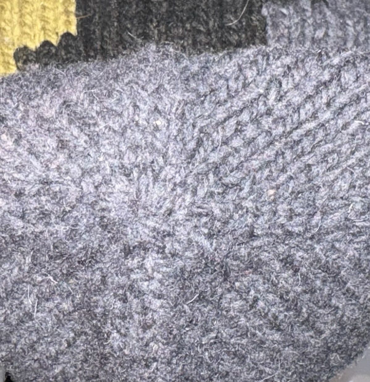 Vintage Vintage Luxury “Damoflage” Pixelated Wool Beanie Size ONE SIZE - 6 Thumbnail