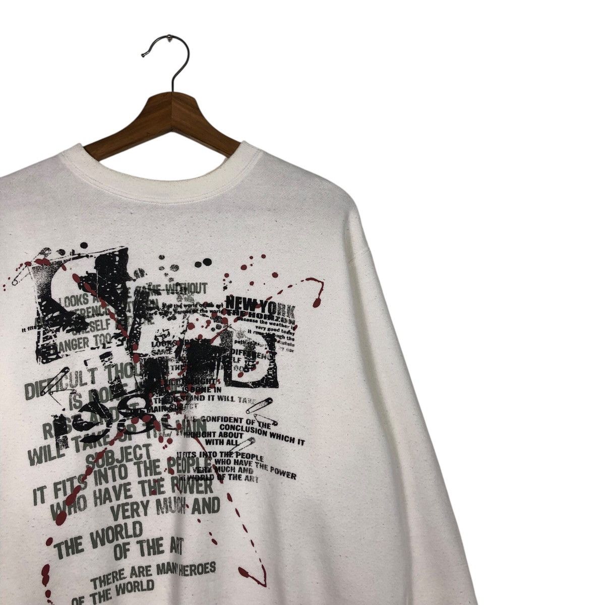 Japanese Brand 📌Vintage Sweatshirt Streetwear Breaks Big Logo Size US M / EU 48-50 / 2 - 7 Thumbnail