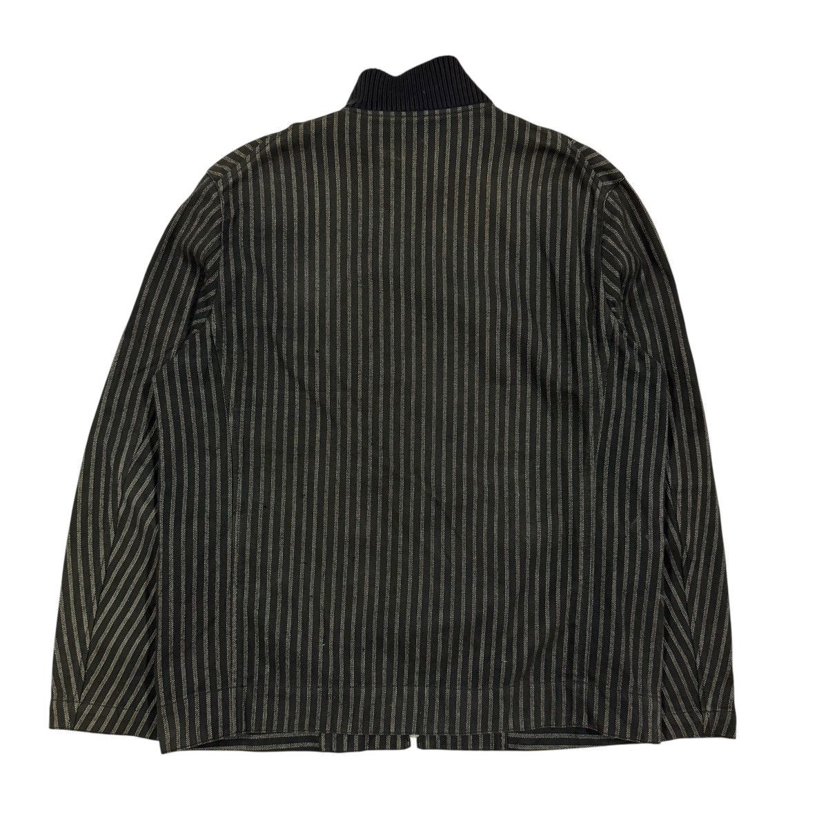 United Arrows Vtg🔥Green Label Relaxing United Arrows Striped Denim Jacket Size US L / EU 52-54 / 3 - 2 Thumbnail