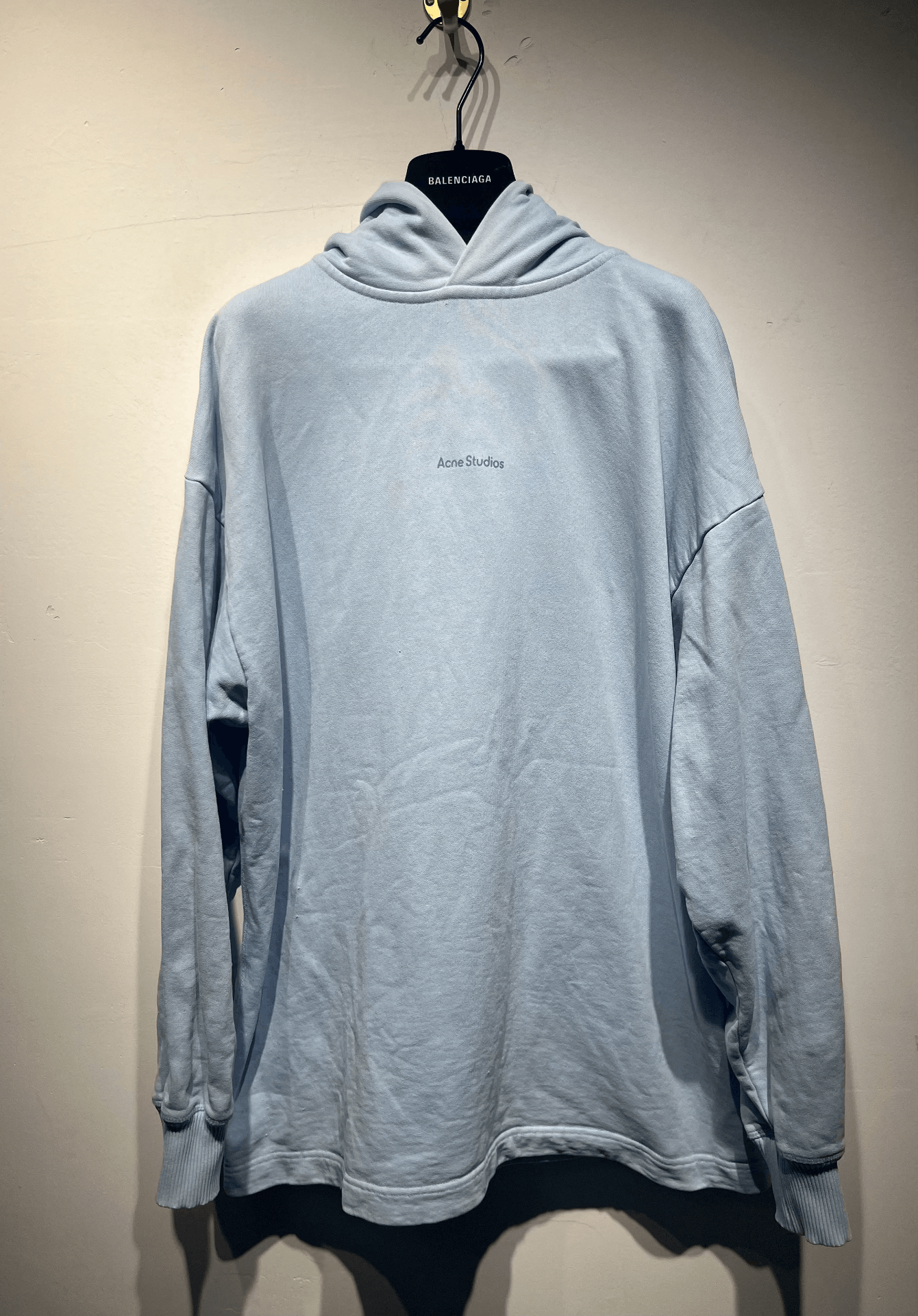 Acne Studios Acne Studios Blue Hoodie XXS Men Size US XXS / EU 40 - 1 Thumbnail