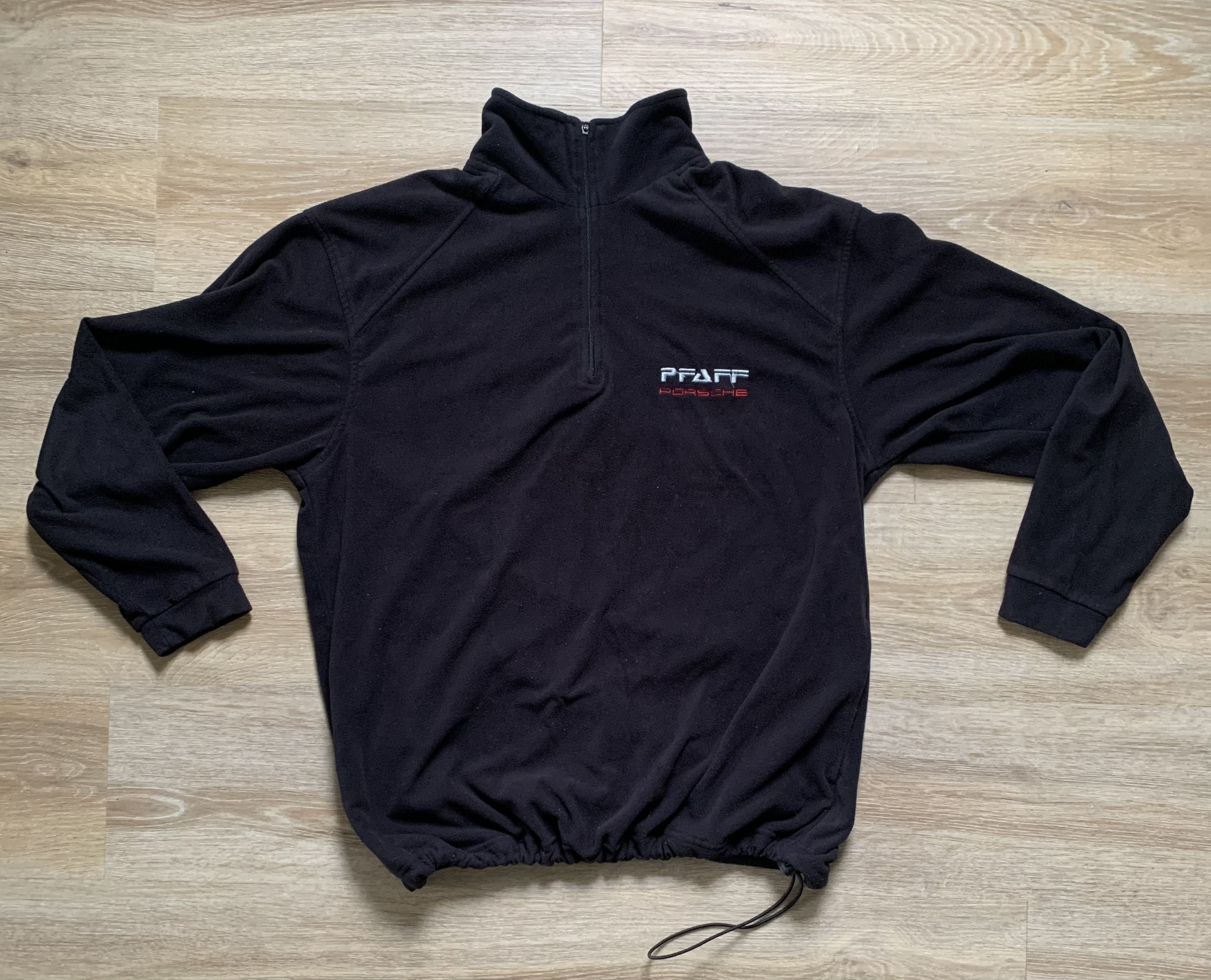 Porsche Design Vintage Porsche Motorsport "PFAM" Quarter Zip Fleece Size US L / EU 52-54 / 3 - 1 Thumbnail
