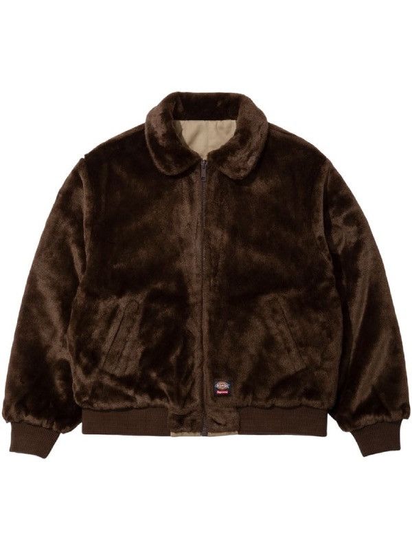 Dickies × Supreme Supreme Dickies Reversible Quilted Faux Fur Work Jacket Size US XL / EU 56 / 4 - 2 Thumbnail
