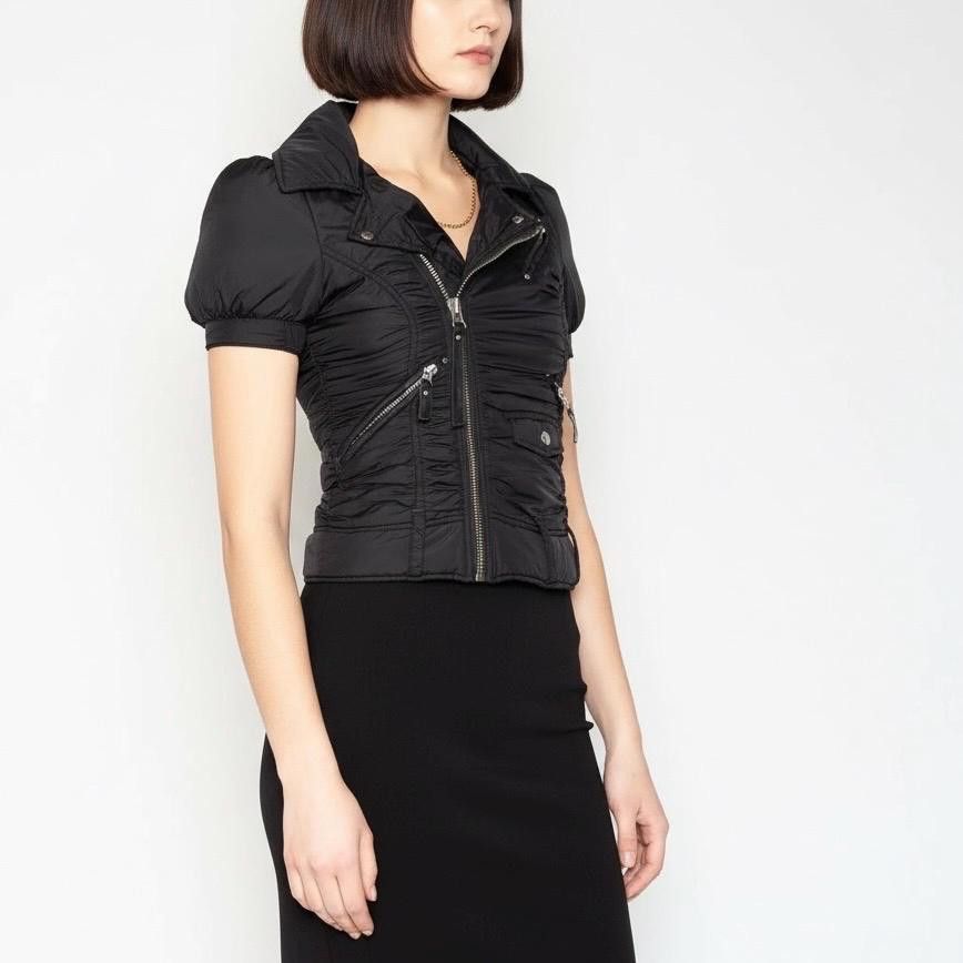 Miss Sixty The Miss Sixty Cropped Puffy Vest Jacket Size ONE SIZE - 2 Thumbnail