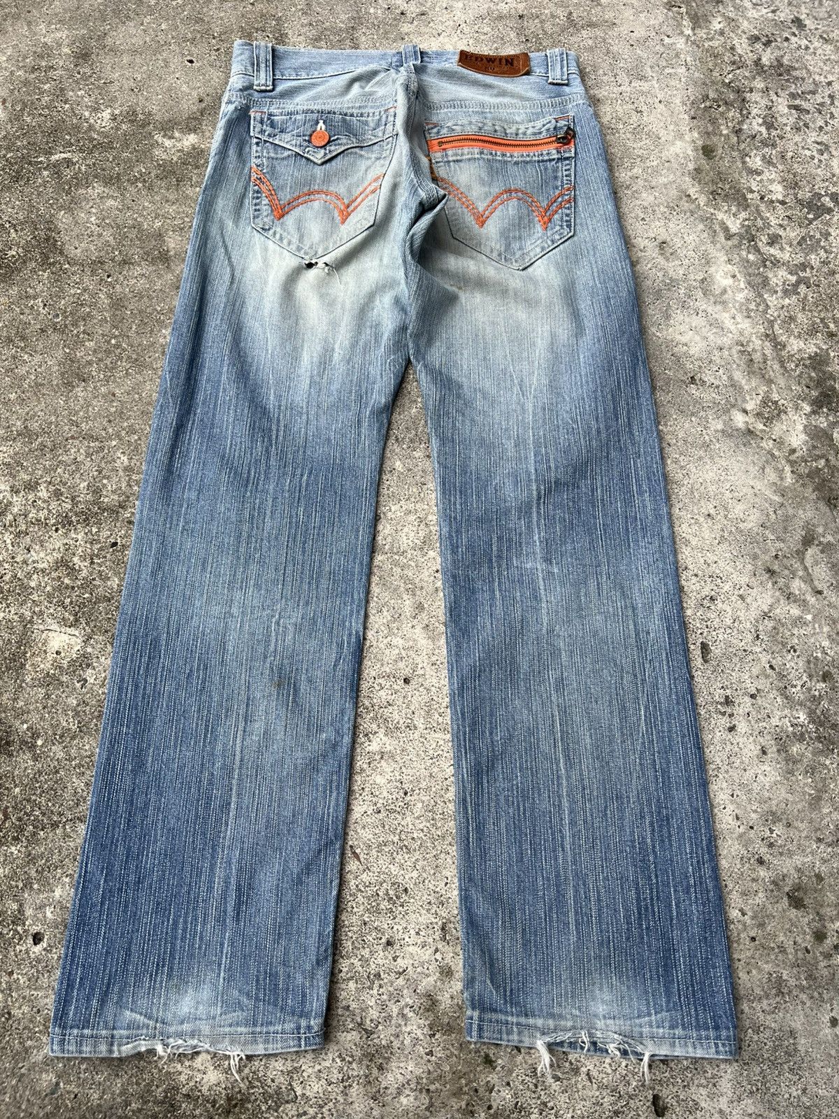 Edwin Vintage Edwin Exclusive Vintage Light Wash Jean Size US 31 - 2 Thumbnail